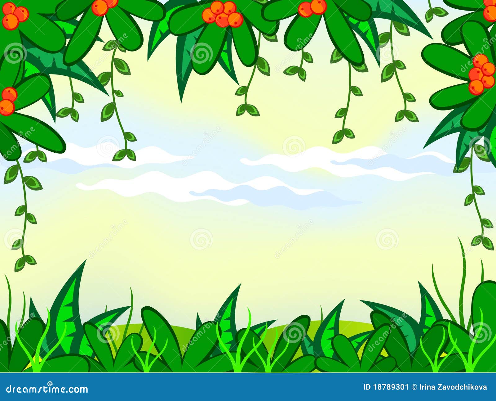 jungle clipart vector - photo #26