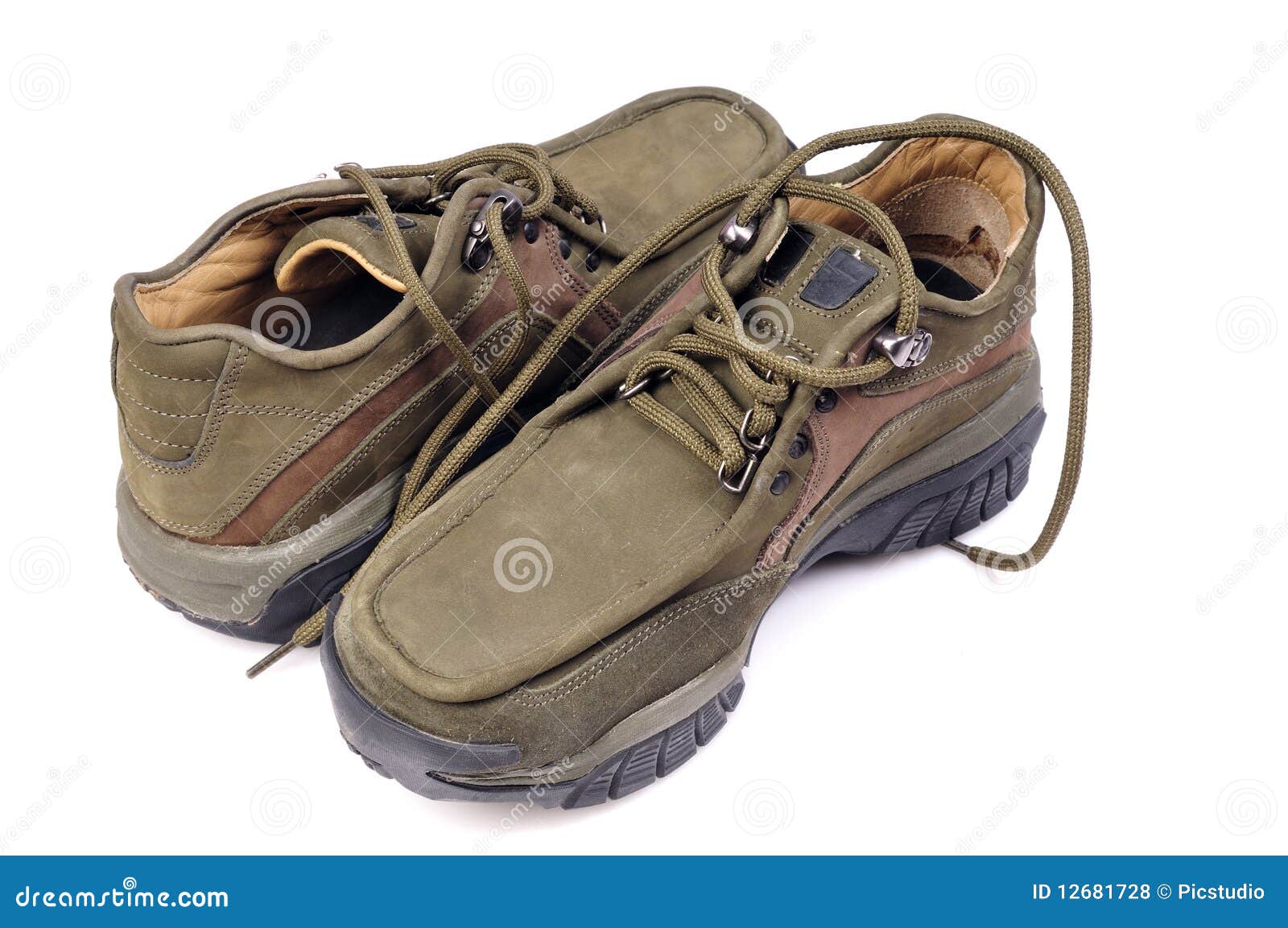 Jungle shoes stock photo. Image of tough, branded, white 12681728
