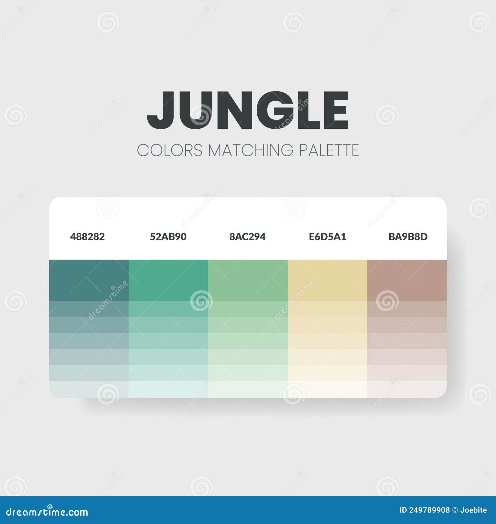 Green Jungle Color Palette