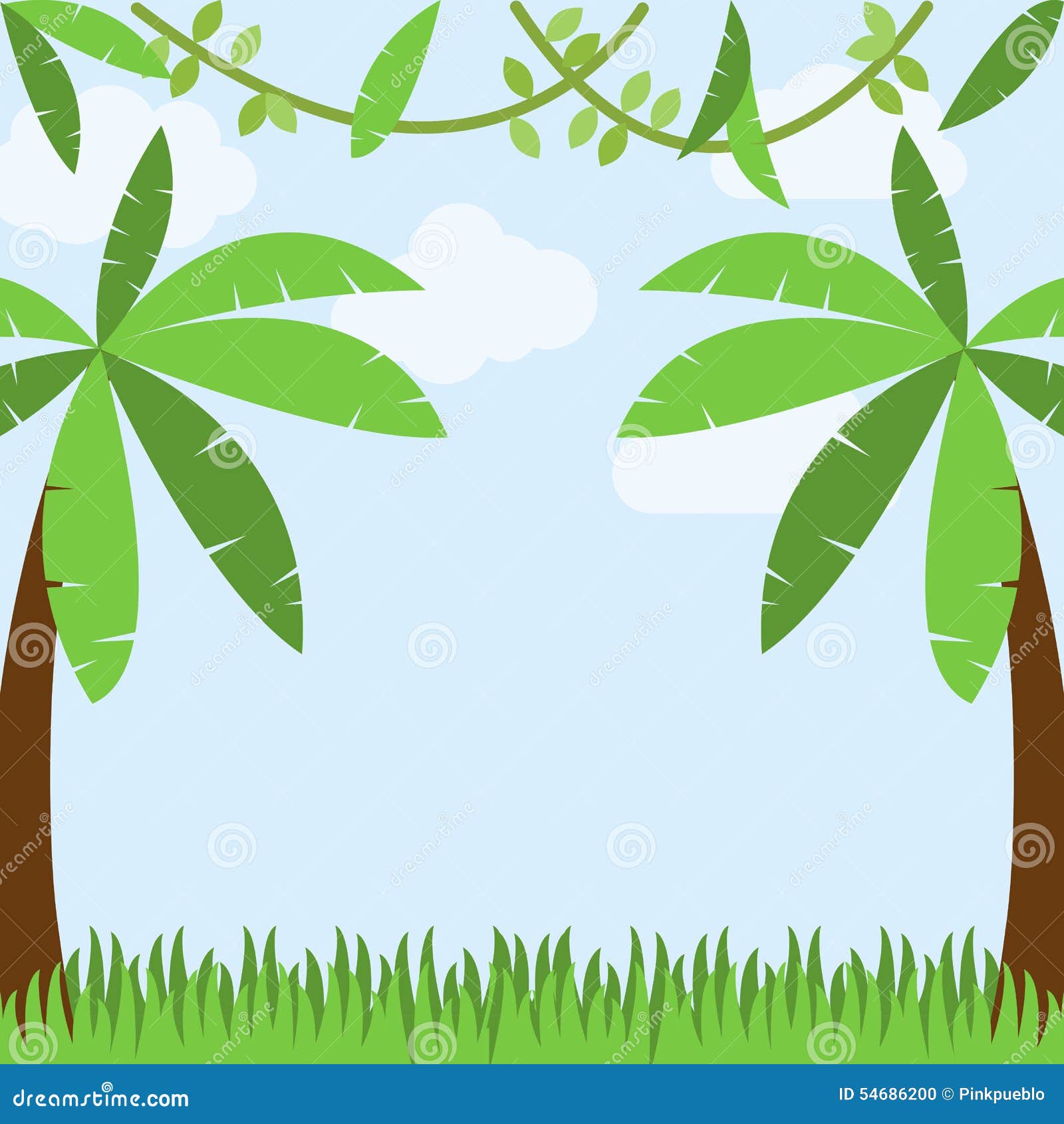 jungle or zoo themed animal background