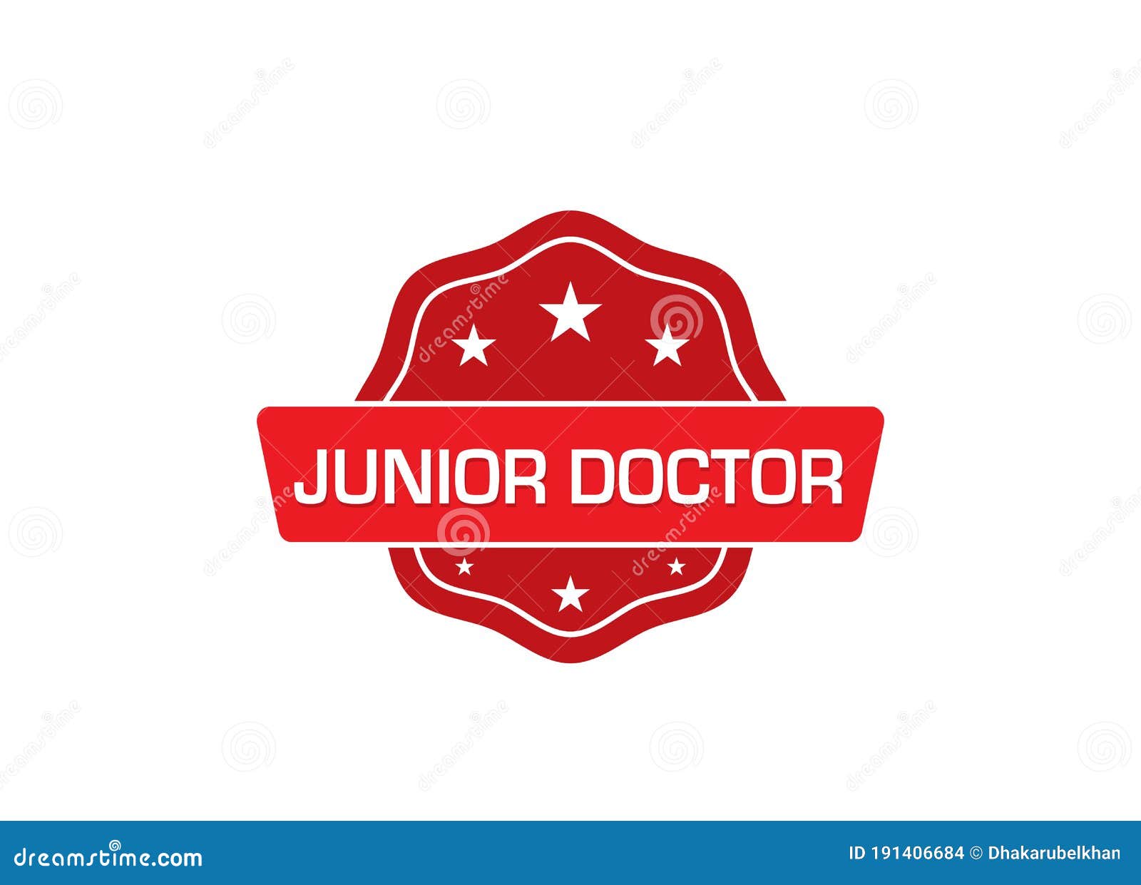 Junior Doctor Label Sticker, Junior Doctor Badge Sign Stock Vector -  Illustration of background, arrow: 191406684, image size:1600x1241
