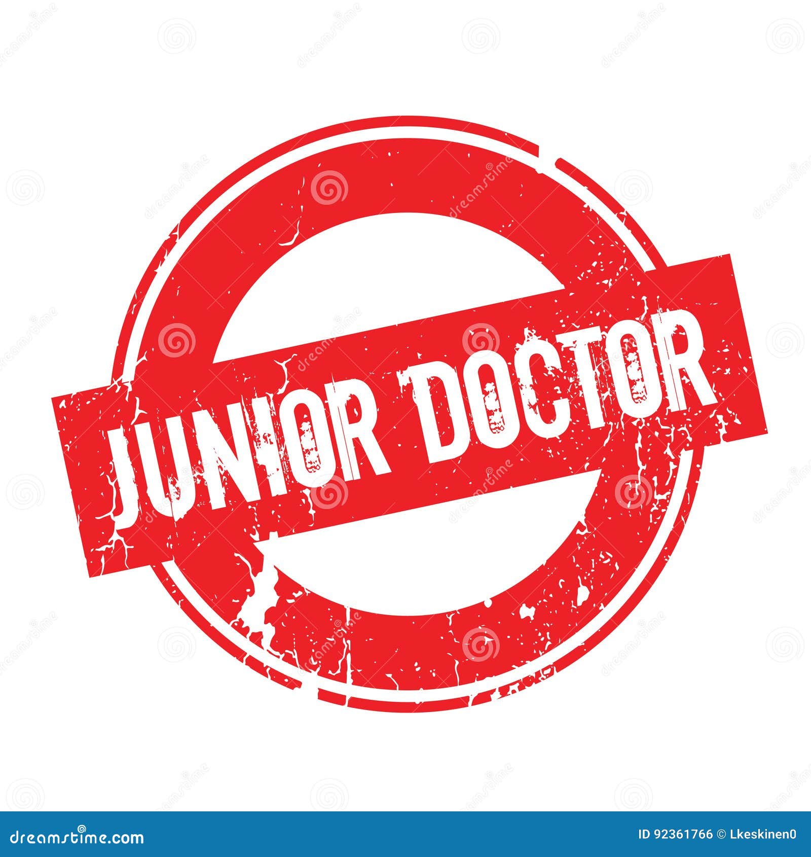 junior doctor rubber stamp