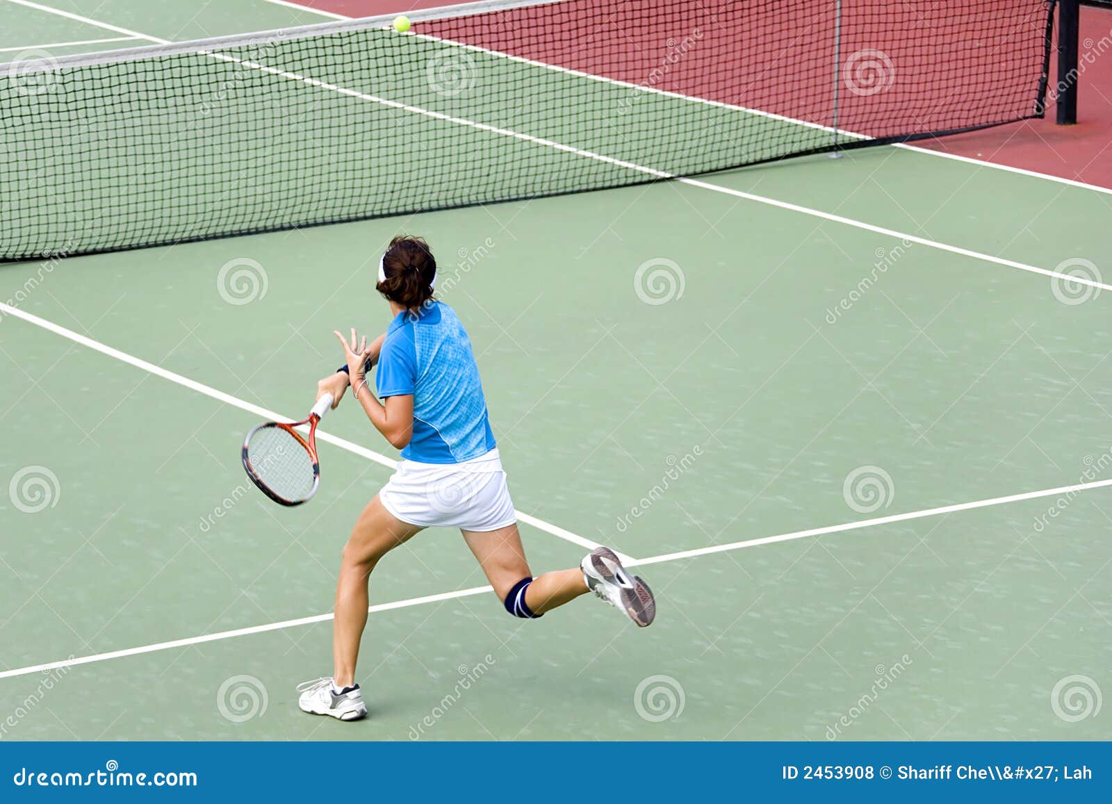Junior Ladies Tennis stock photo. Image of smash, open 2453908