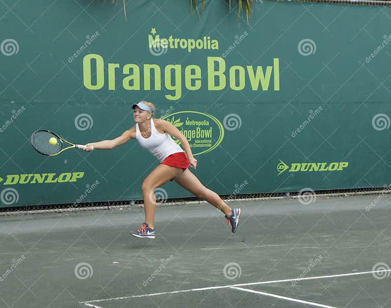 Junior Ladies Tennis Tournament Editorial Stock Image Image of