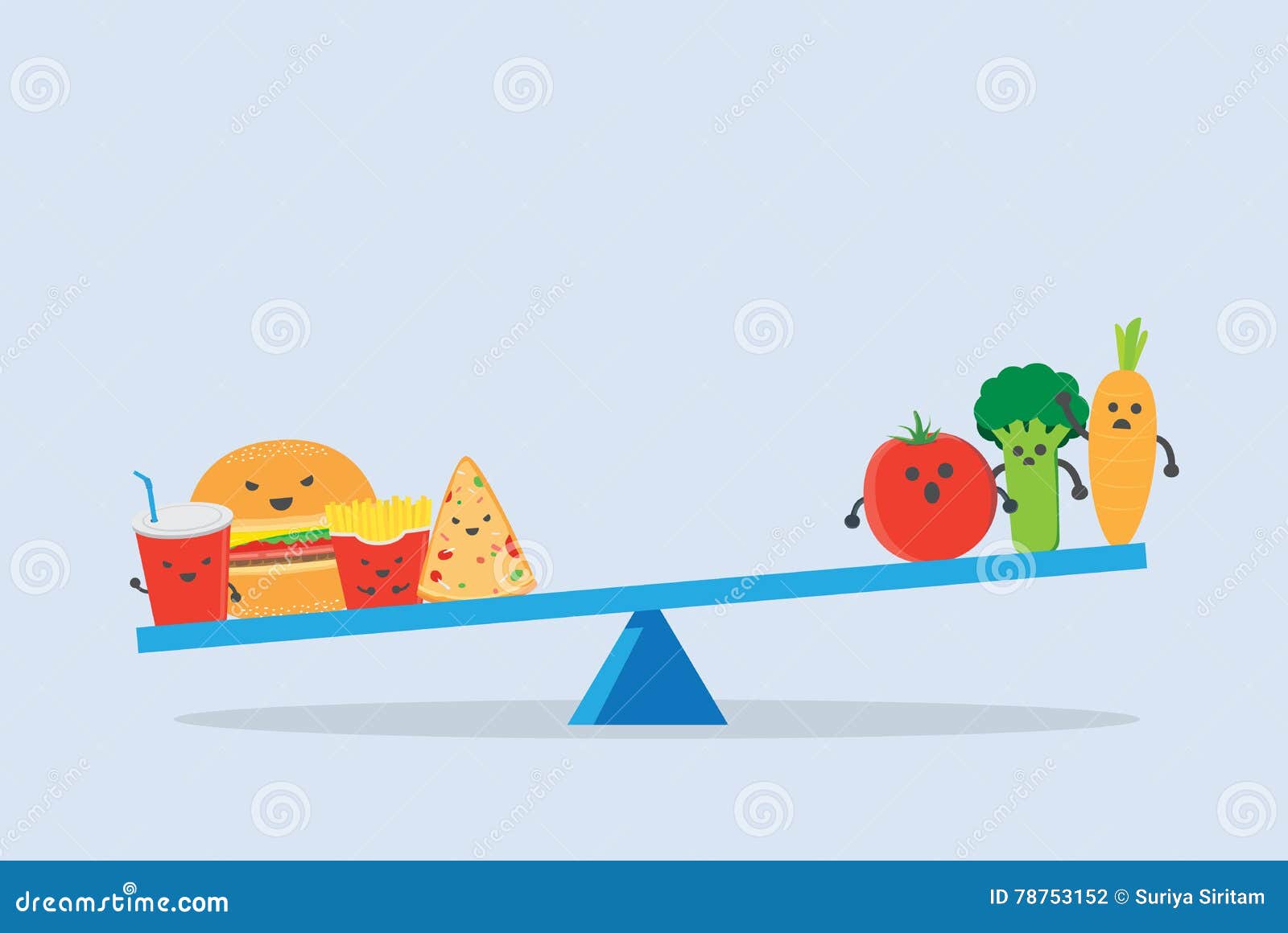 https://thumbs.dreamstime.com/z/junk-food-heavier-than-vegetable-balance-scales-concept-illustration-calories-78753152.jpg