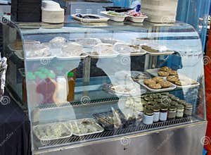 Junk Food On Sale And Display Stock Image Image Of Stall Takeaway 118357145