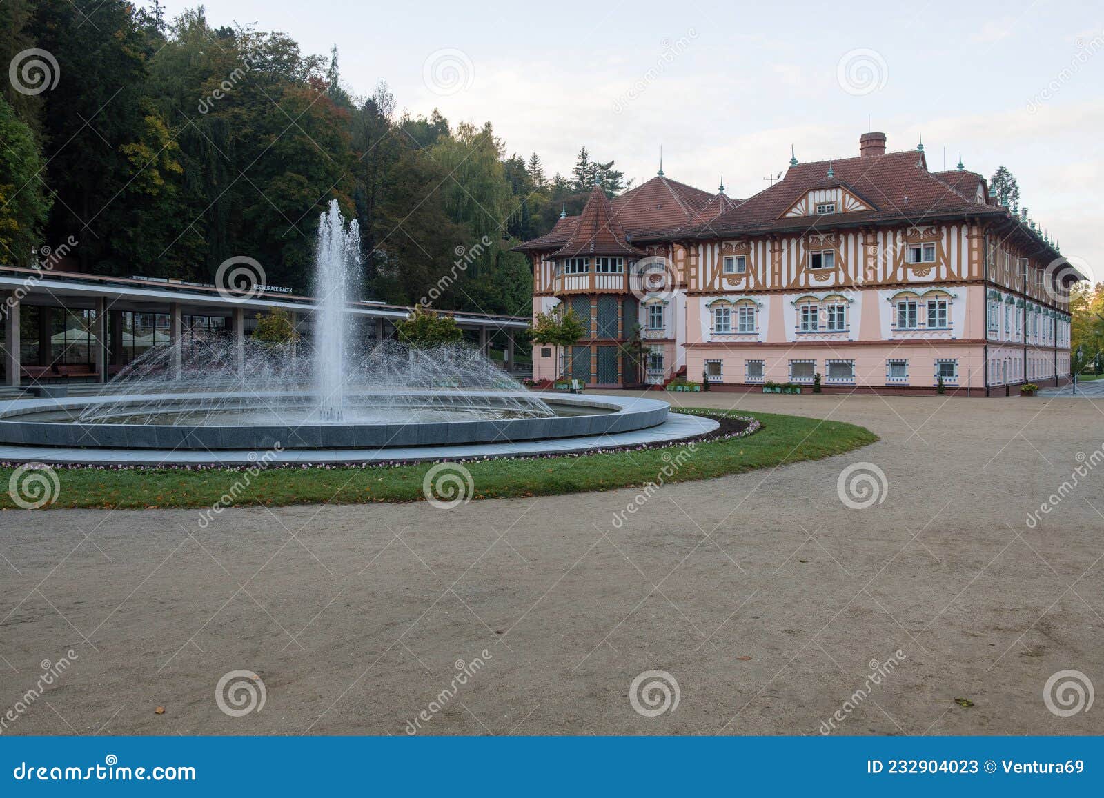 jurkovic house in spa town luhacovice, czech republic