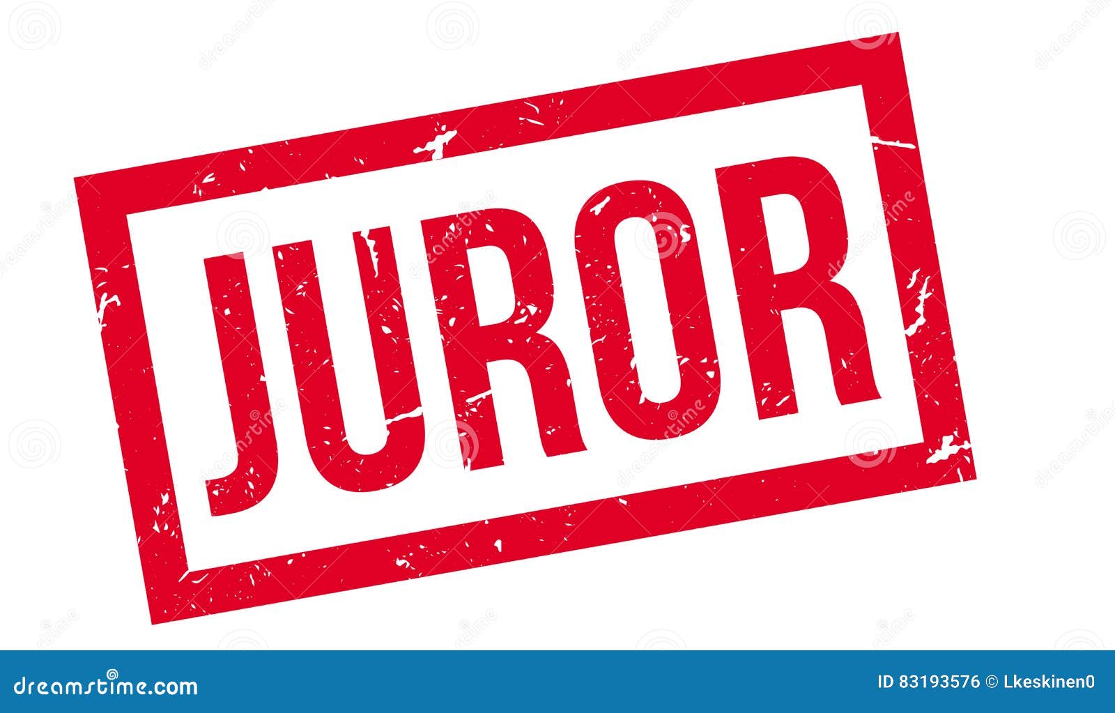 Juror rubber stamp stock illustration. Illustration of advice 83193576