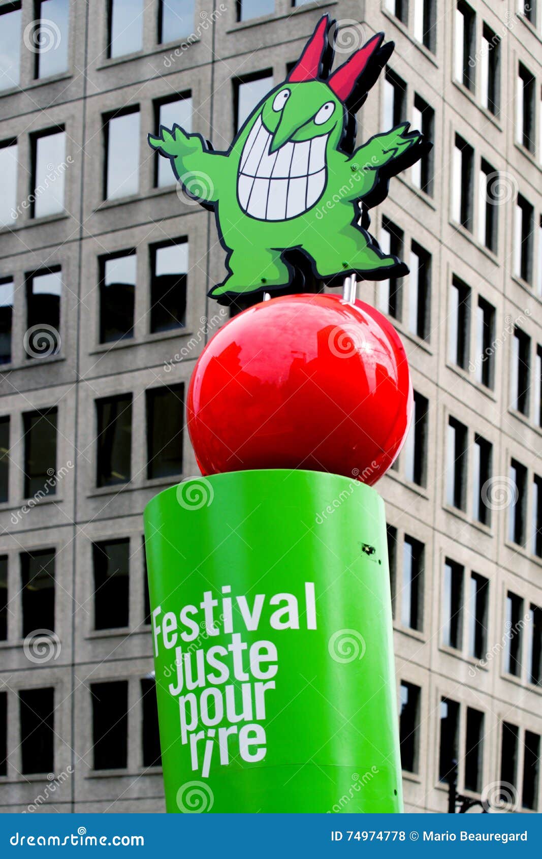 Just for Laughs Comedy Festival Editorial Stock Photo Image of mascot