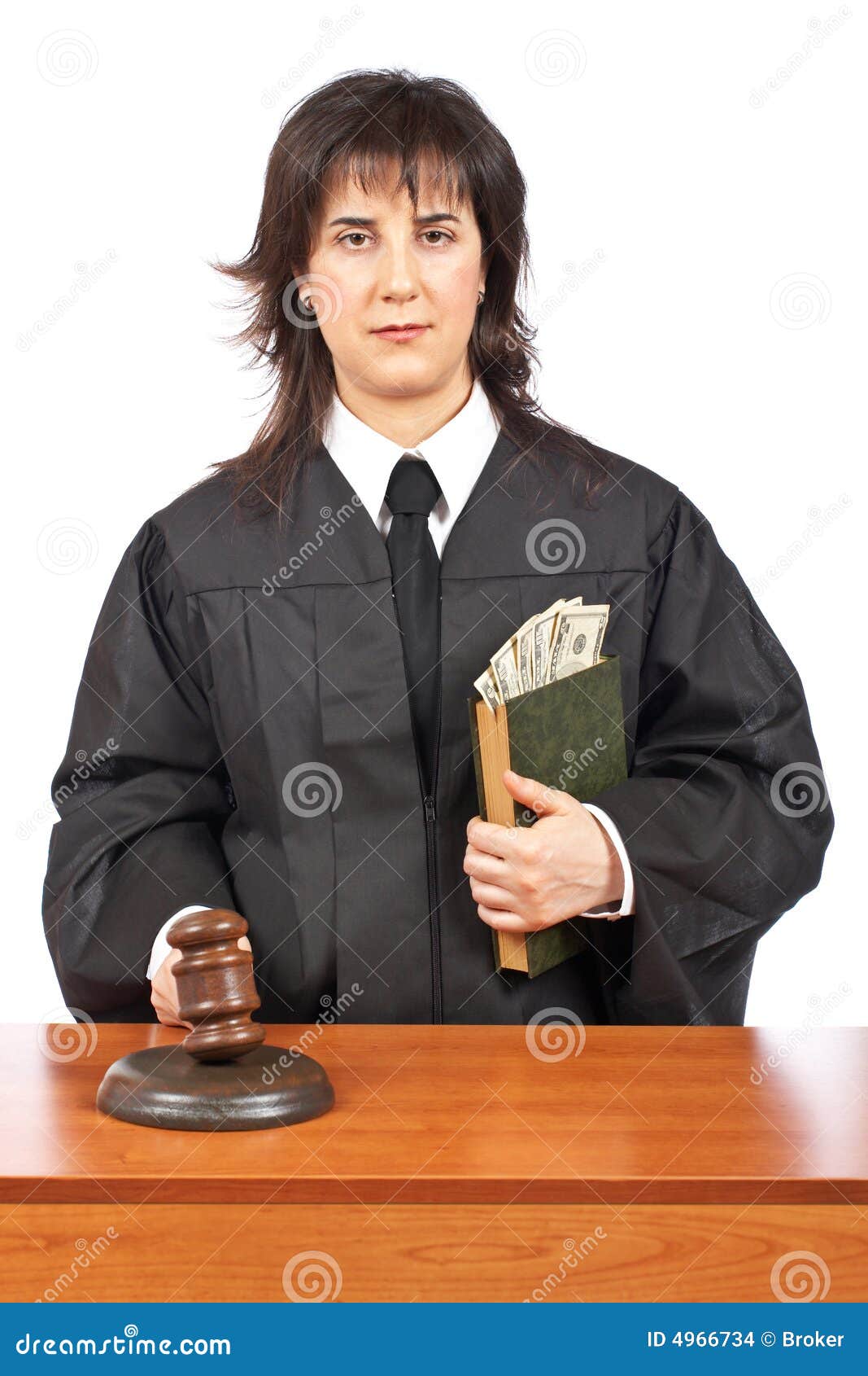 Justice accepting a bribe stock photo. Image of innocent 4966734