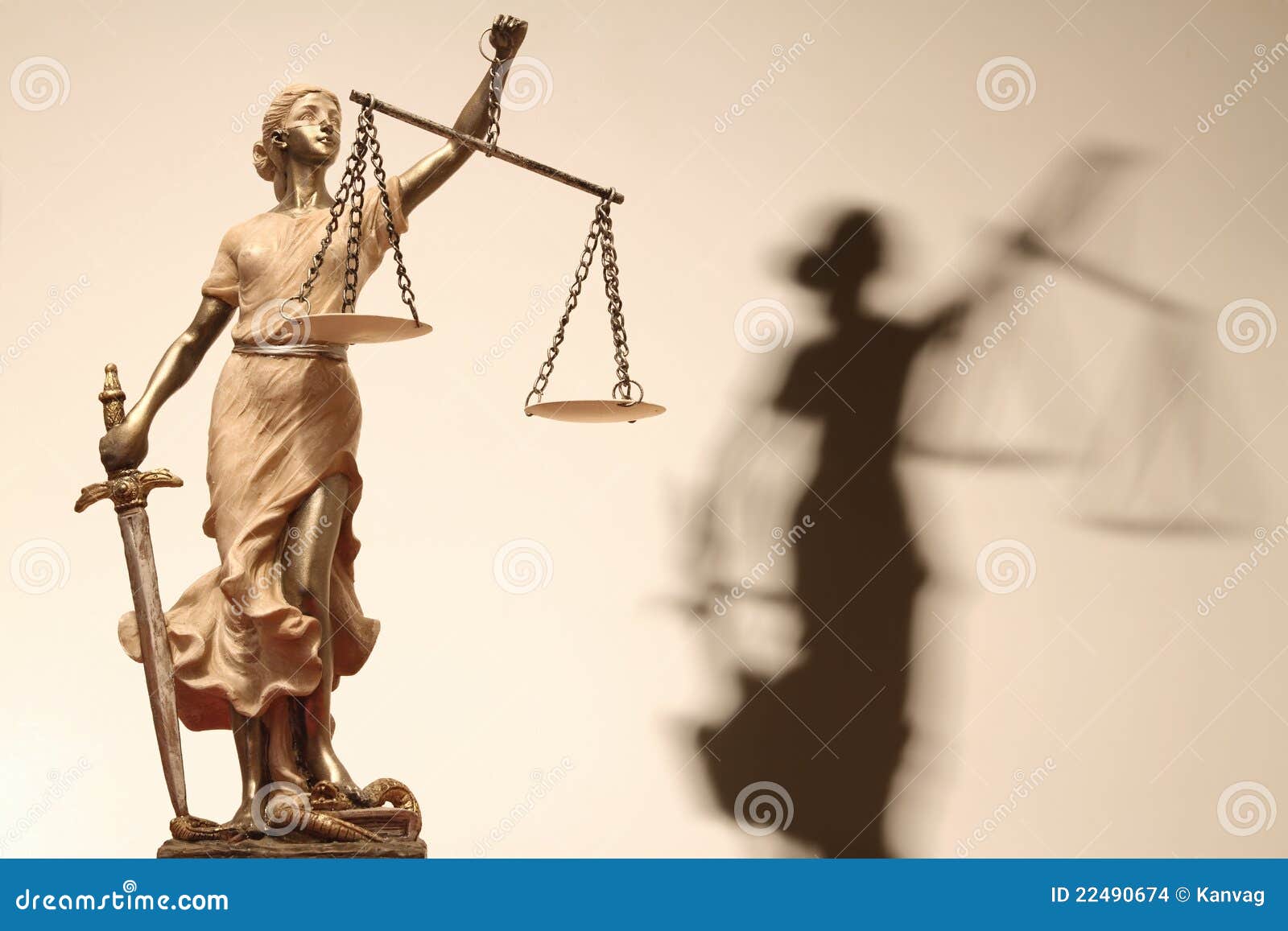 Justice is Blind ( or Maybe Not ) Stock Photo Image of shadow