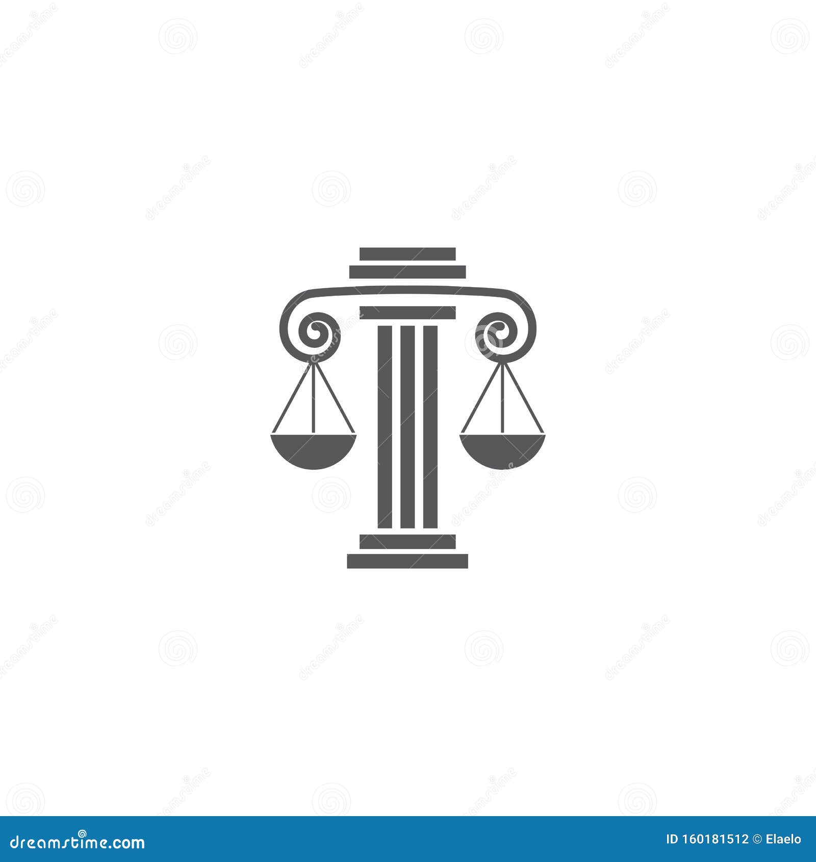 justice law logo template