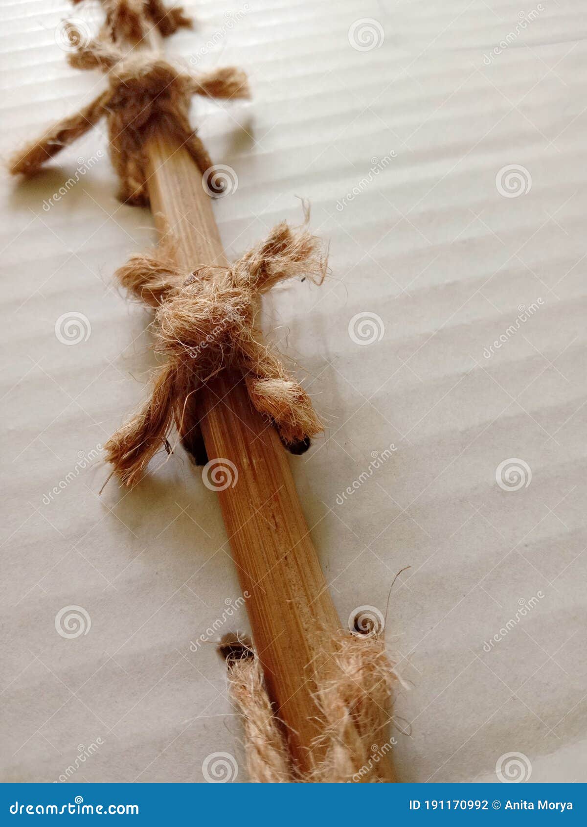 Jute Rope Also Used for Decor and Craft Related Product Stock Photo - Image  of ropes, factory: 191170992