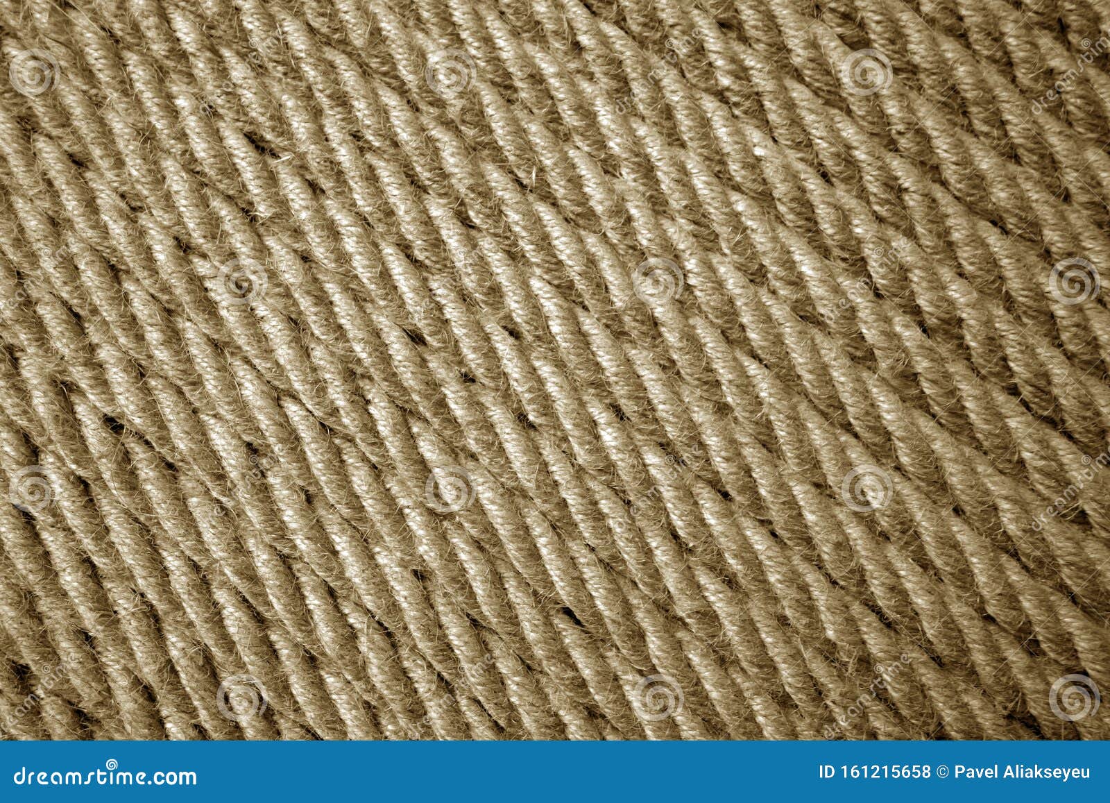 Jute Rope Pattern in Brown Color Stock Photo - Image of material