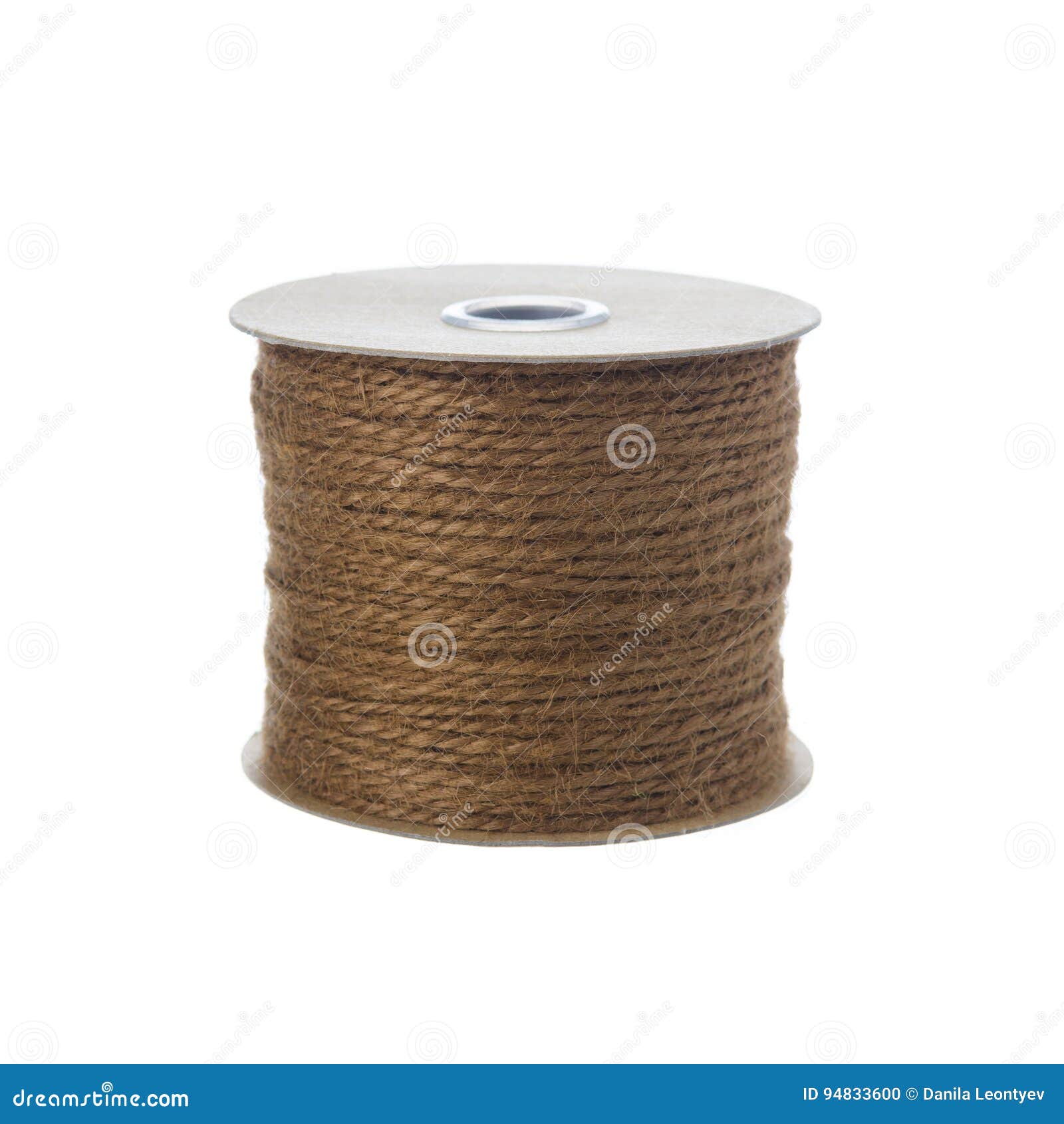 Jute rope rolls stock photo. Image of manila, isolated 94833600