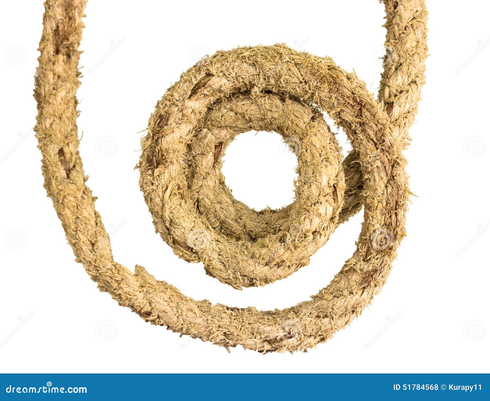 Jute rope stock photo. Image of jute, natural, puzzle 51784568