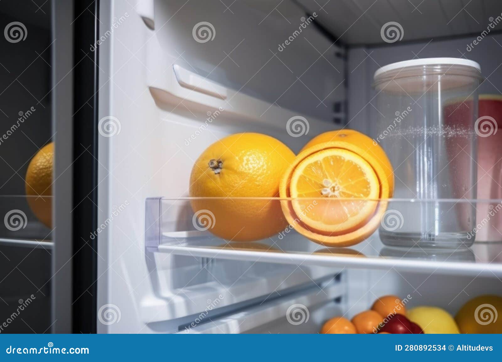 Kühlschrank Mit Temperaturfühler Und Alarm Zur Gewährleistung Der  Lebensmittelsicherheit Stock Abbildung - Illustration von kühlraum,  digital: 280892534