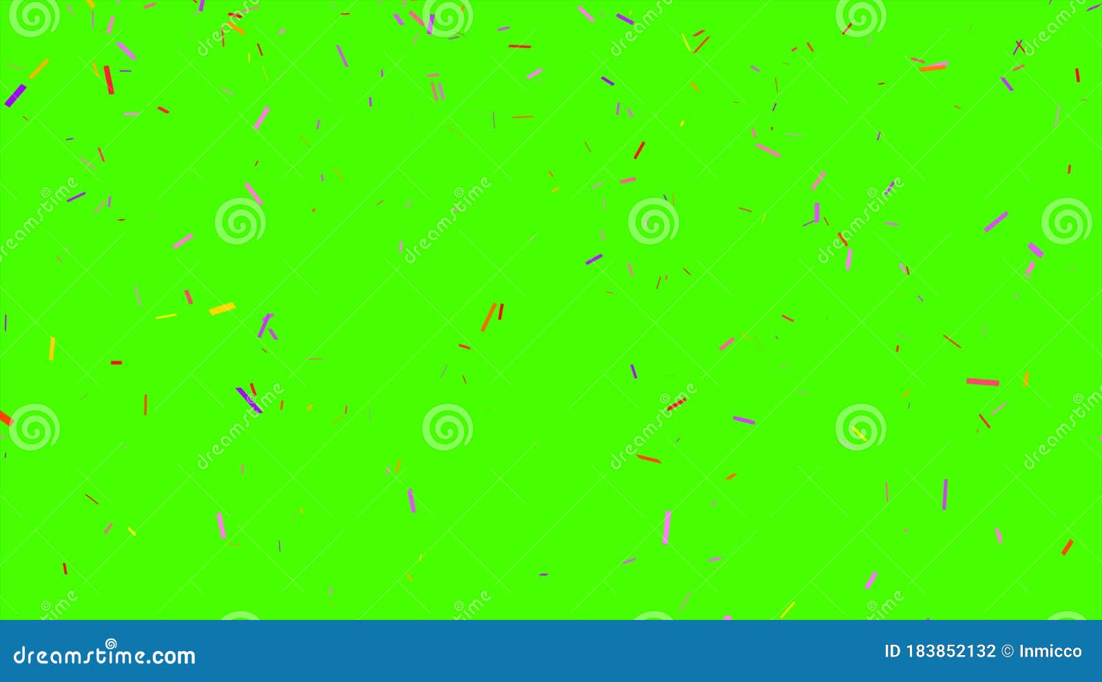 Bright neon lime green color. Screen looping animated background alpha  channel Stock Photo