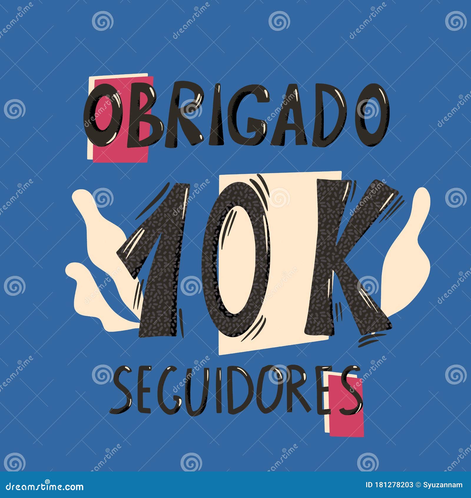 10 k obrigado seguidores thank you portuguese