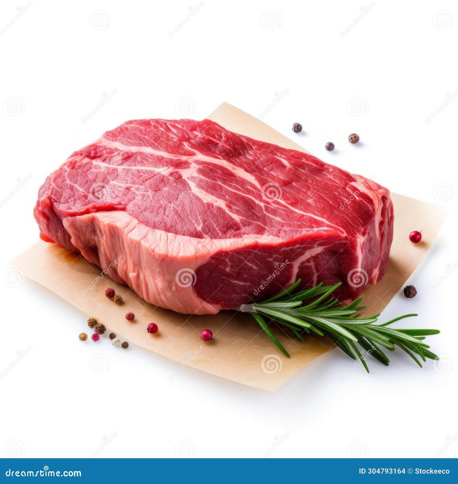 8k resolution beef steak with herbs and spices