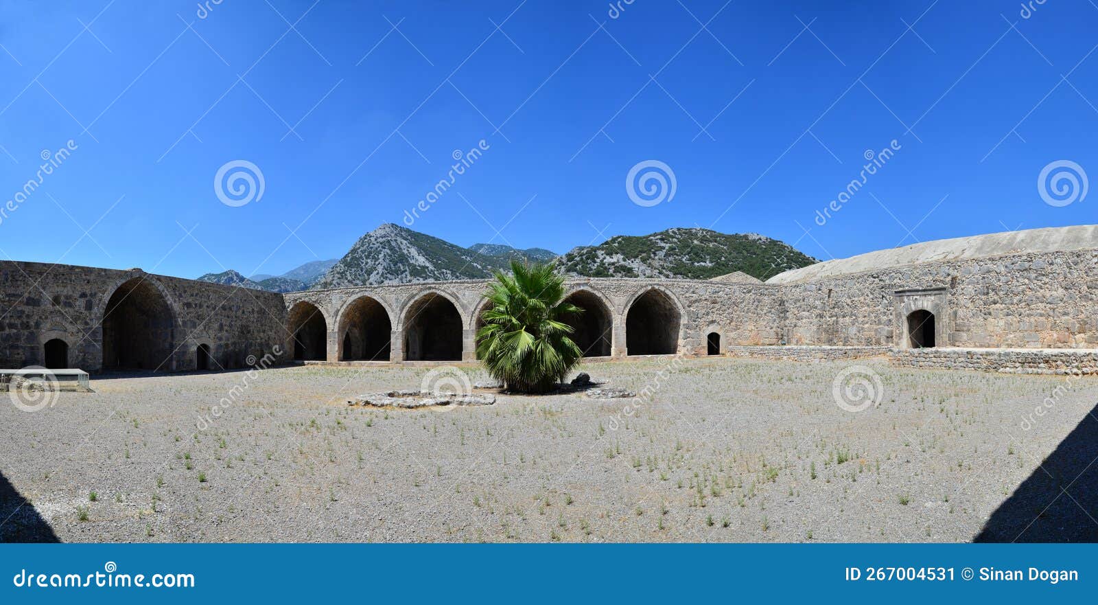 k?rkgÃ¶zhan caravanserai, located in antalya