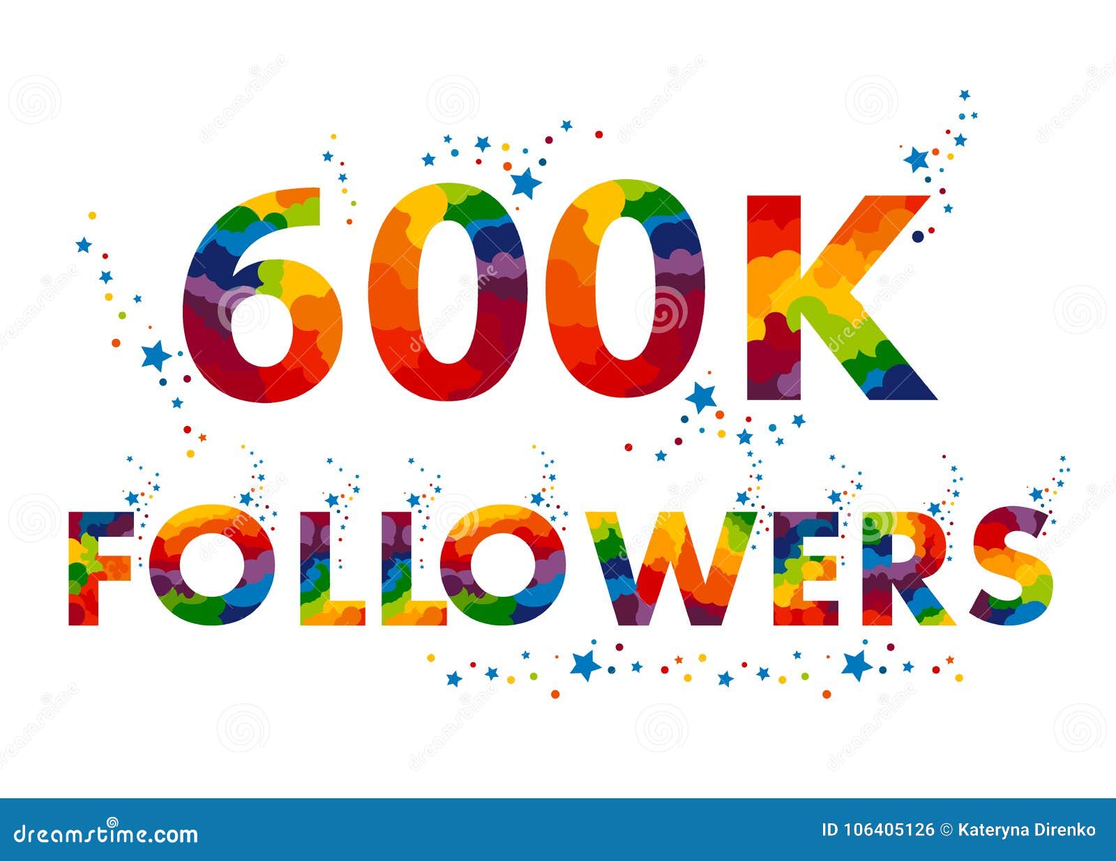 600K Six Hundred Thousand Followers Stock Vector Illustration Of 600k-six-hundred-thousand-followers-stock-vector-illustration-of