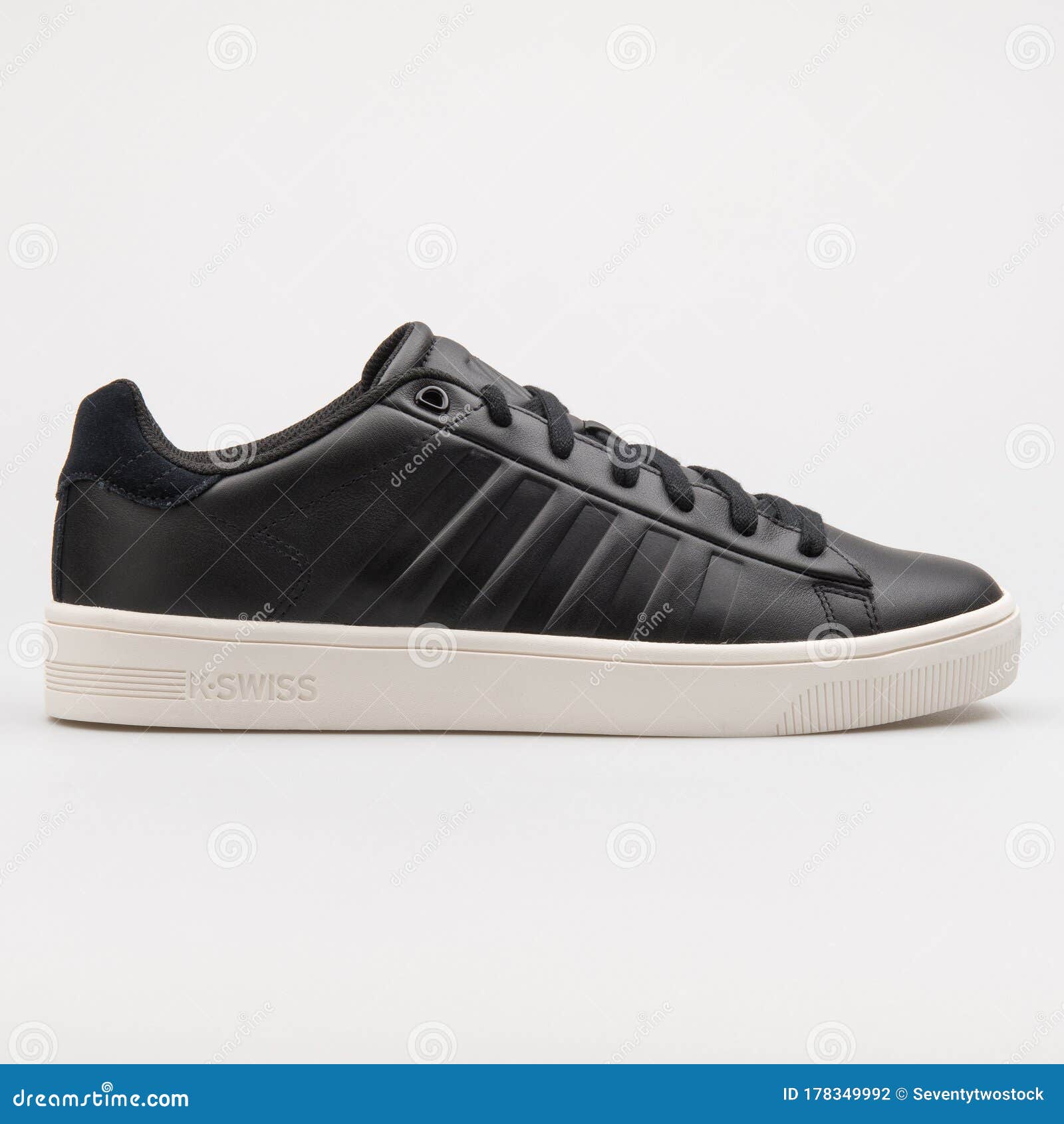 veronderstellen Onschuld Assimilatie K-swiss Court Frasco Black Sneaker Editorial Photography - Image of item,  black: 178349992