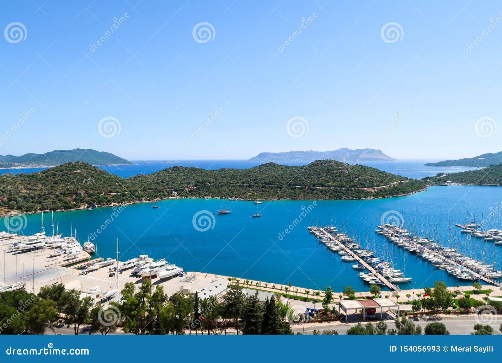 Kas Marina To Nearby Ports Or Bays Antalya Turkey Stock Image Image Of Europa Holiday