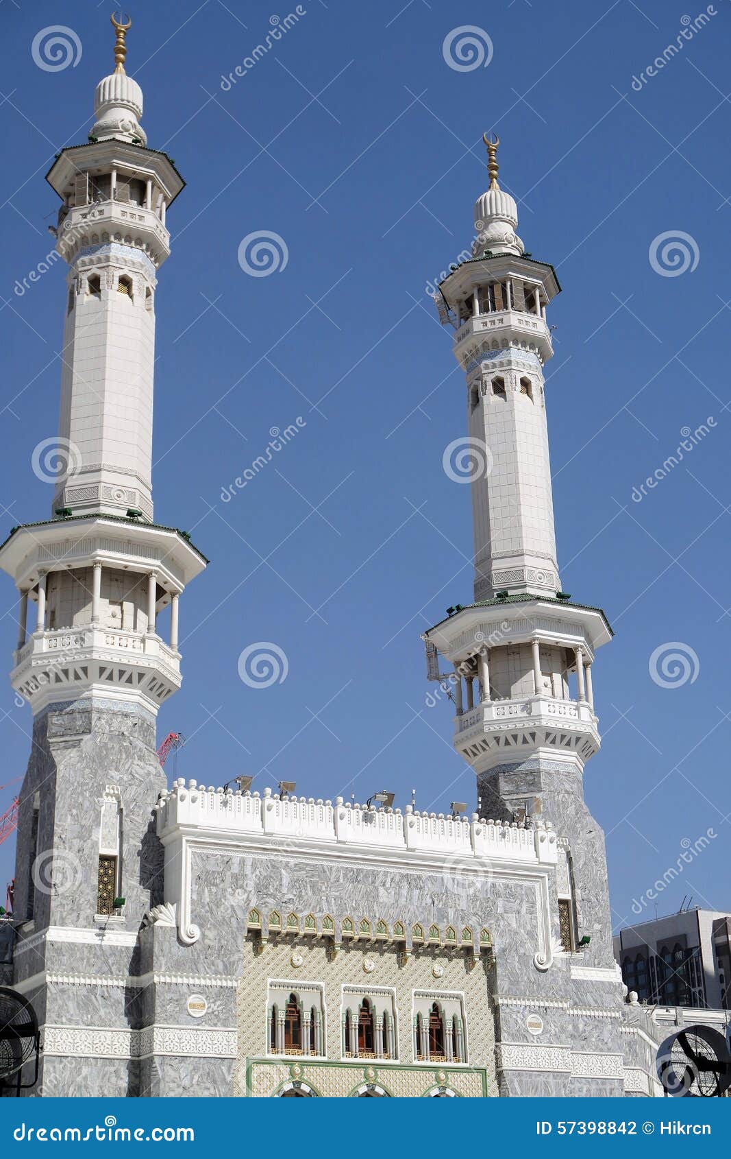 Kaaba Minaret In Mecca Editorial Photography - Image: 57398842