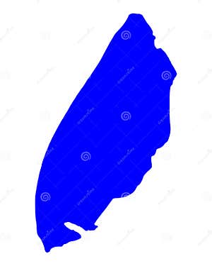 Kaart Van Texel Vector Illustratie Illustration Of Aardrijkskunde 