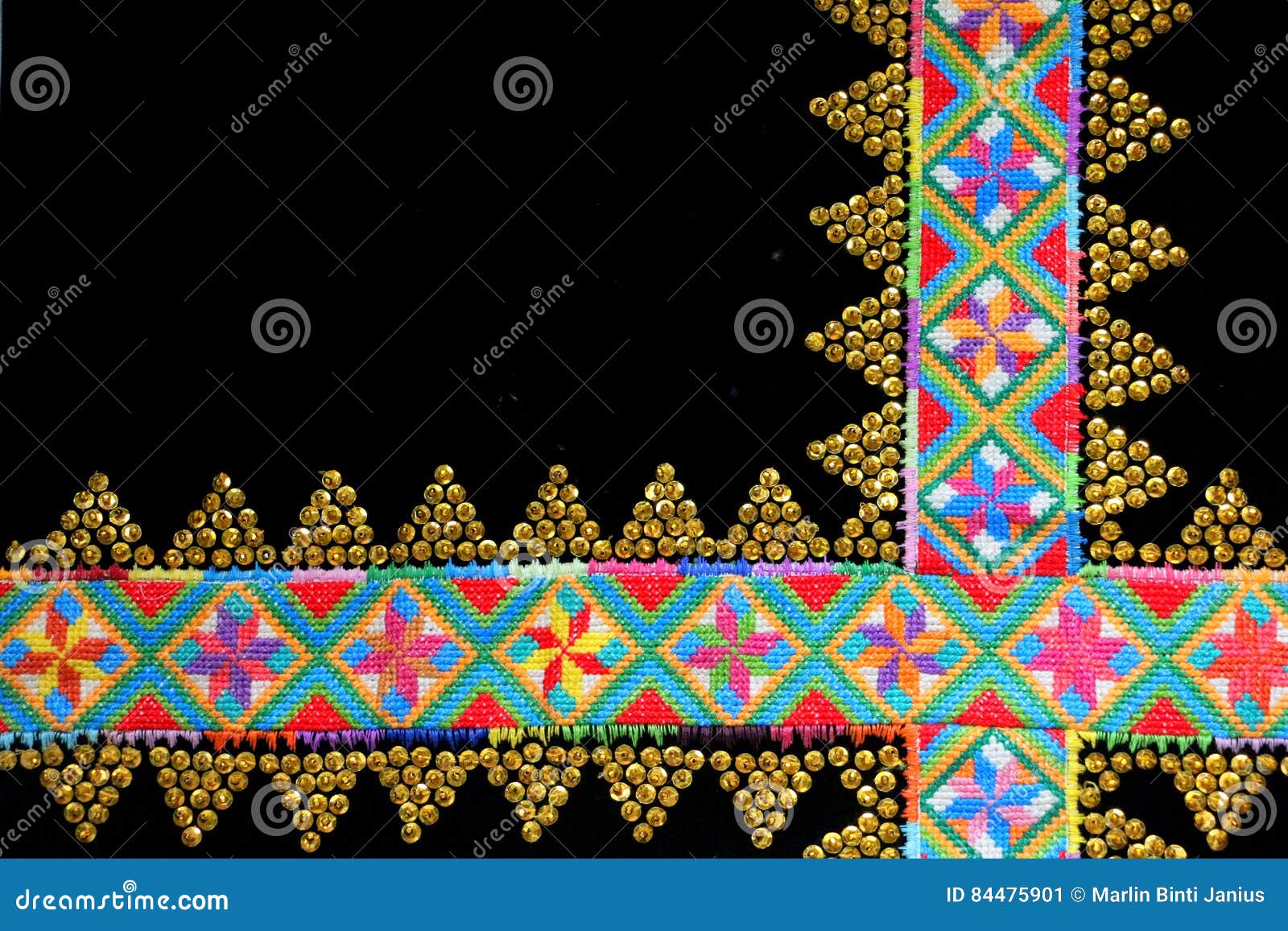 Kadazan Papar  Costume stock image Image of ethnic dusun 