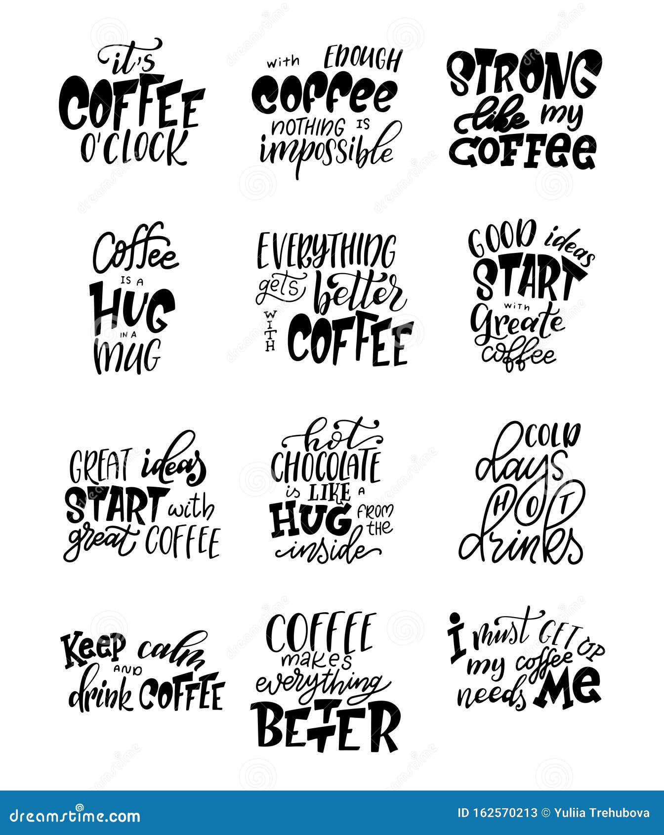 Kaffeezuschlag Cafe Schrift Fur Menu Karte Banner Handgezeichnete Kalligraphie Grafikdesign Vektor Vektor Abbildung Illustration Von Kaffeezuschlag Vektor