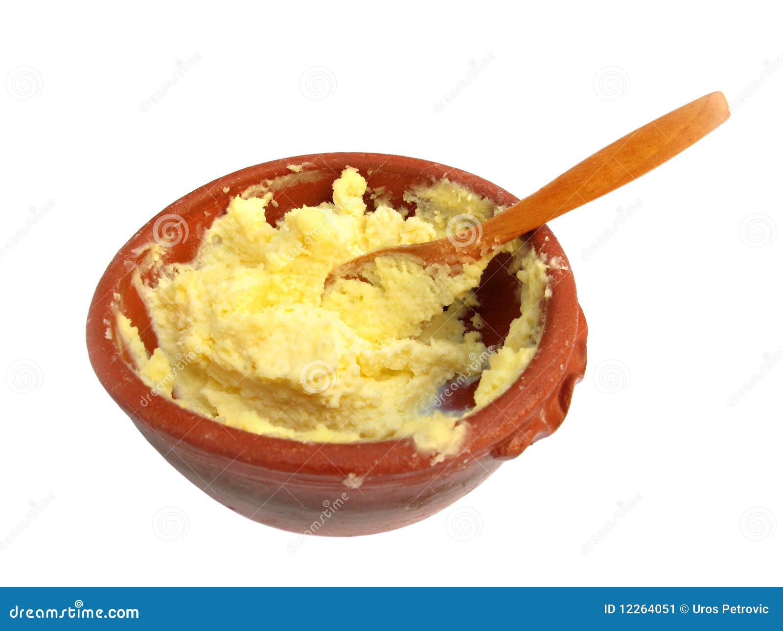 Kajmak dairy cream stock image. Image of lubricant, serbian 12264051