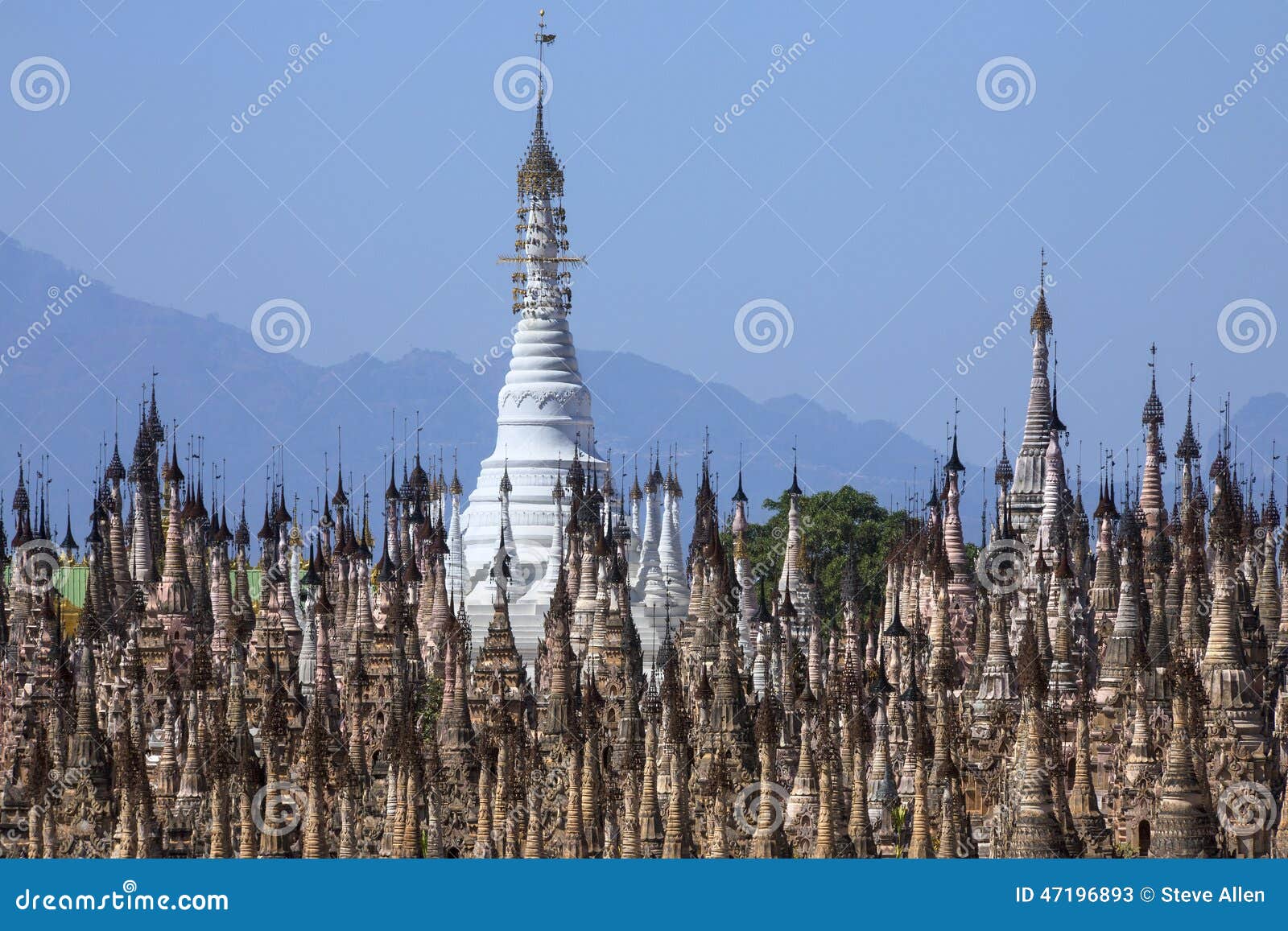 kakku temple complex - shan state - myanmar