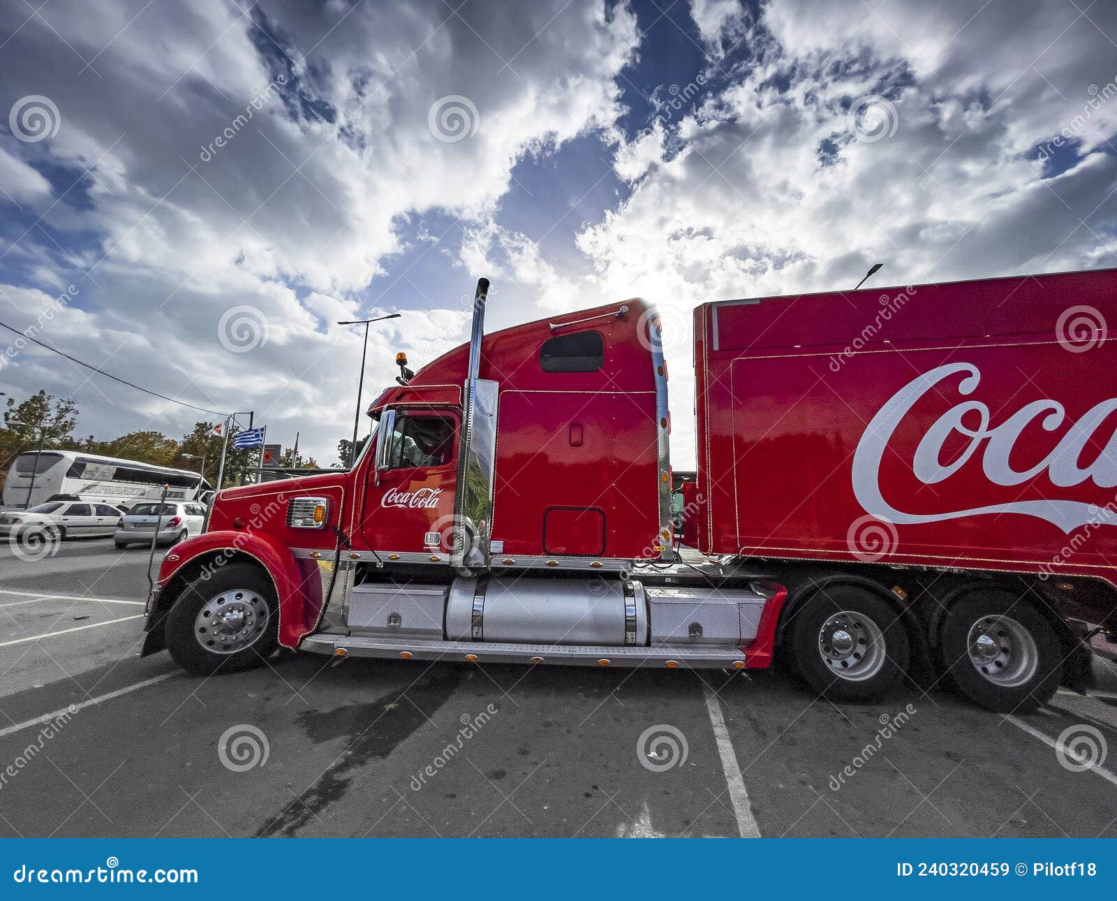 Colecionismo : Coca Cola - Caminhão Truck Kenworth, Ba