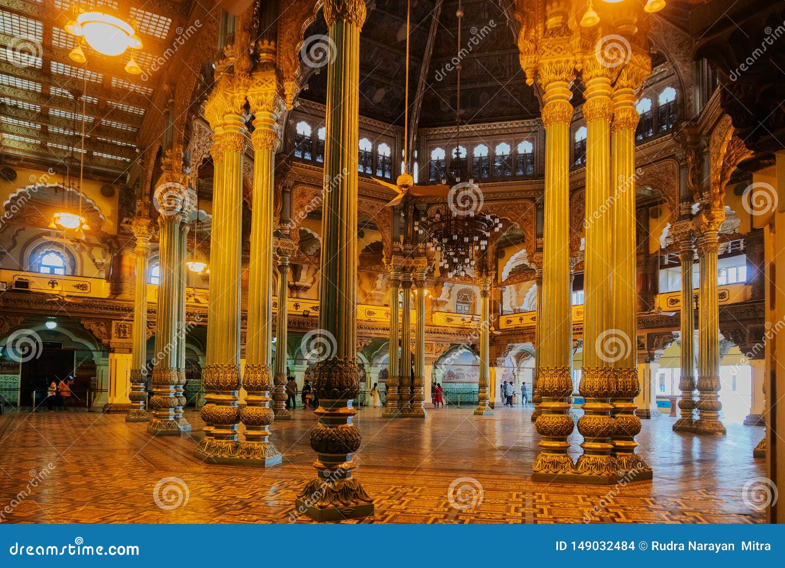 Kalayana Mantapa Hall Interior Of Mysore Palace Karnataka