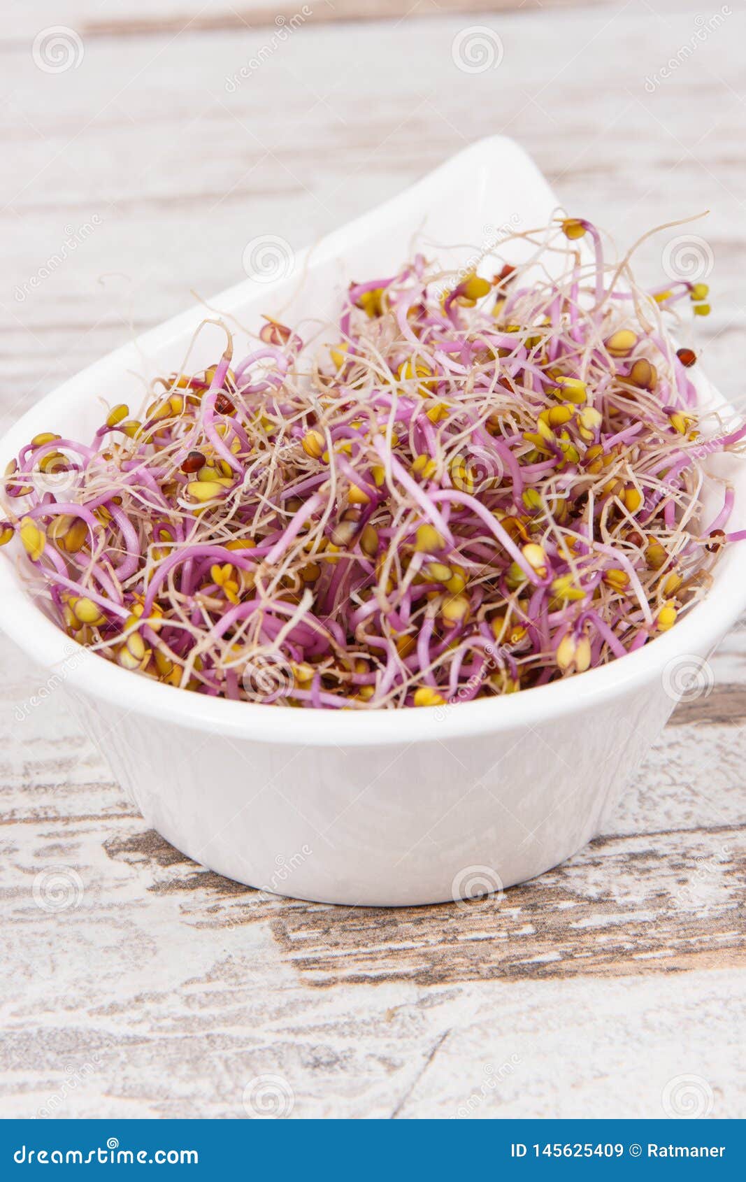 Kale Sprouts As Source Natural Vitamins and Minerals. Healthy Nutrition