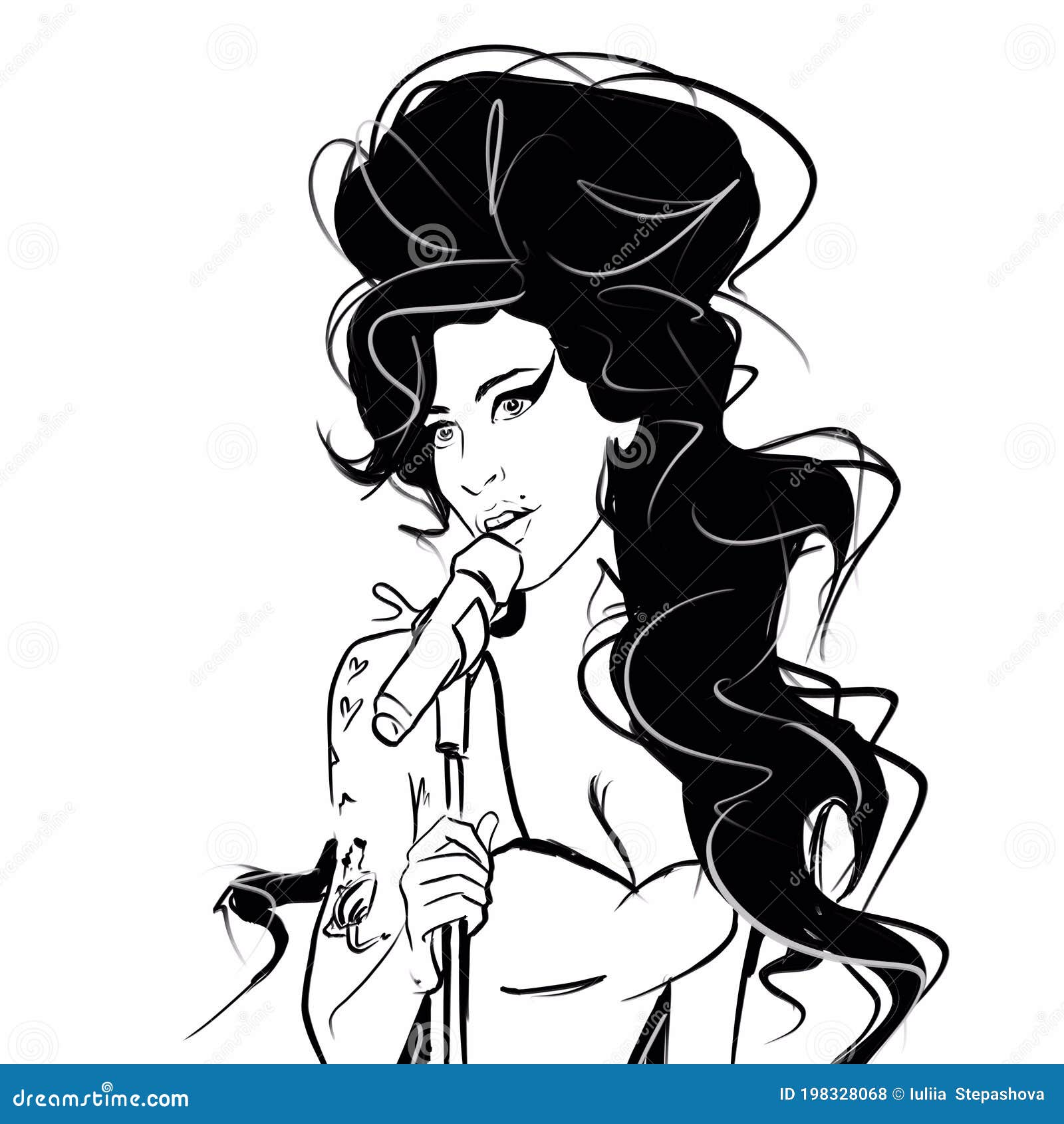 Amy Winehouse Stock Illustrations – 38 Amy Winehouse Stock Illustrations,  Vectors & Clipart - Dreamstime