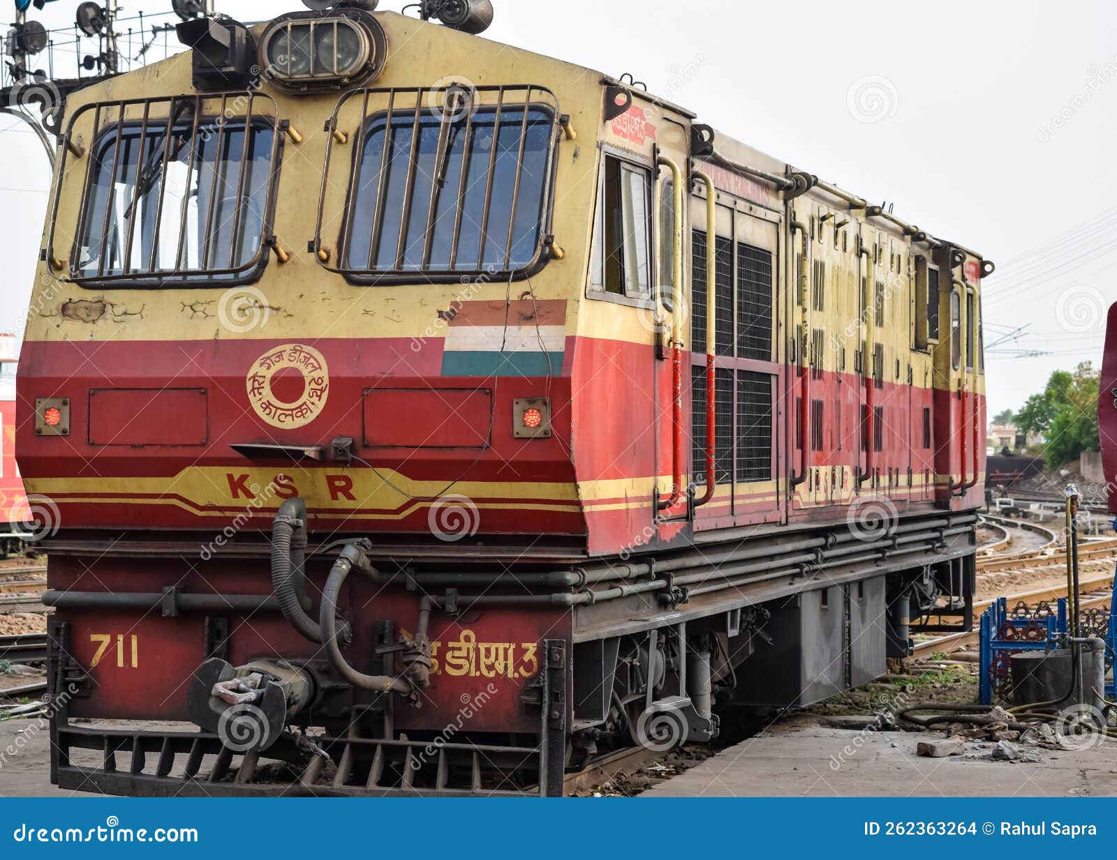 indian electric engine train