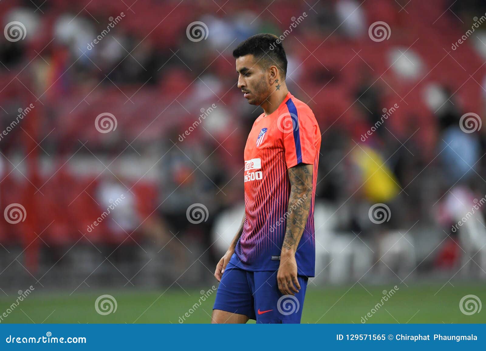 Kallang-Singapore-30Jul2018:Angel Correa 11 Player of Atletico ...