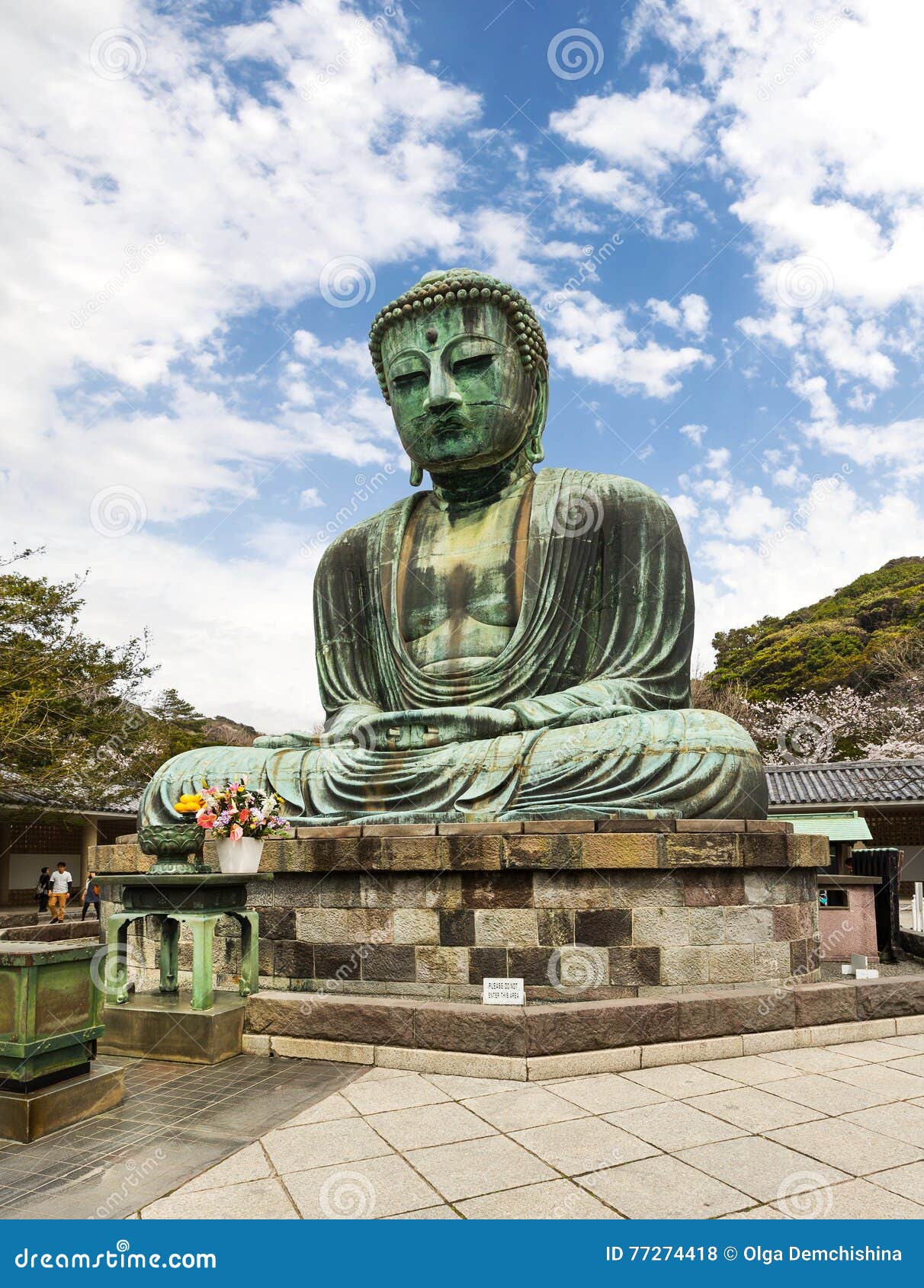 Kamakura Buddha statue editorial stock photo. Image of kamakura 77274418