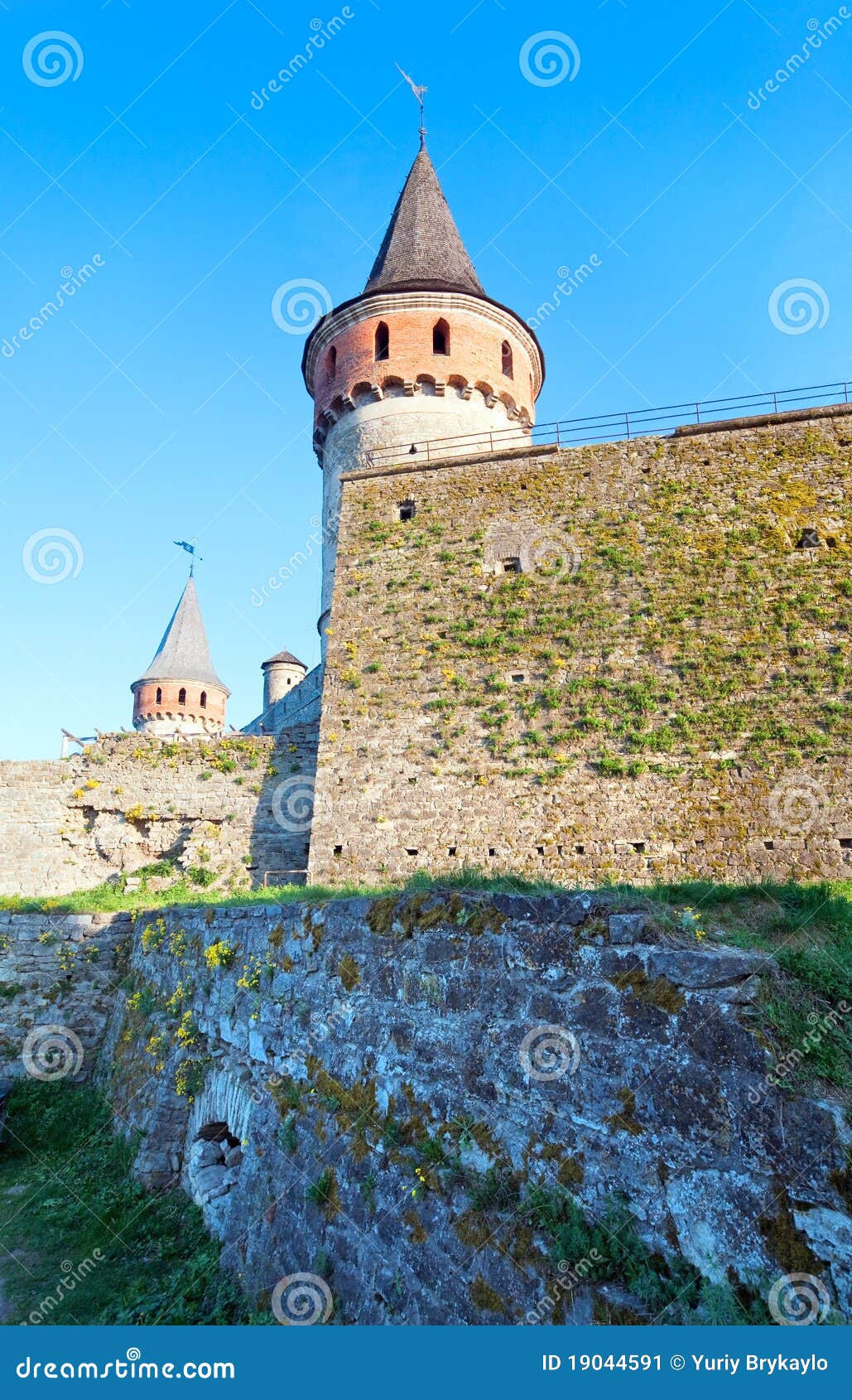 Kamianets-Podilskyi Castle (Ukraine) Stock Image - Image: 19044591