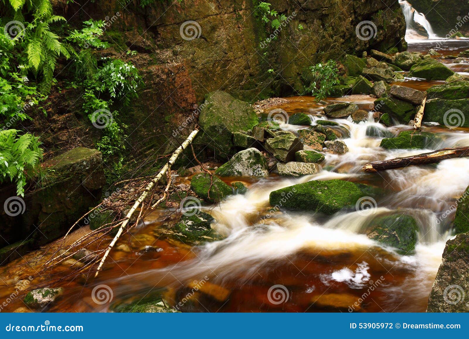 kamieÃâczyk, water, stream, stones, reflections, nature