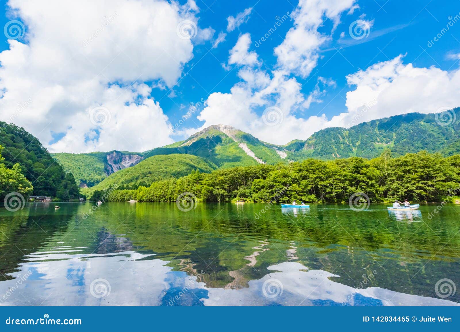 Kamikochi Japan Taisho Ike Pond And Mt Yakedake Editorial Image Image Of Nature Plant