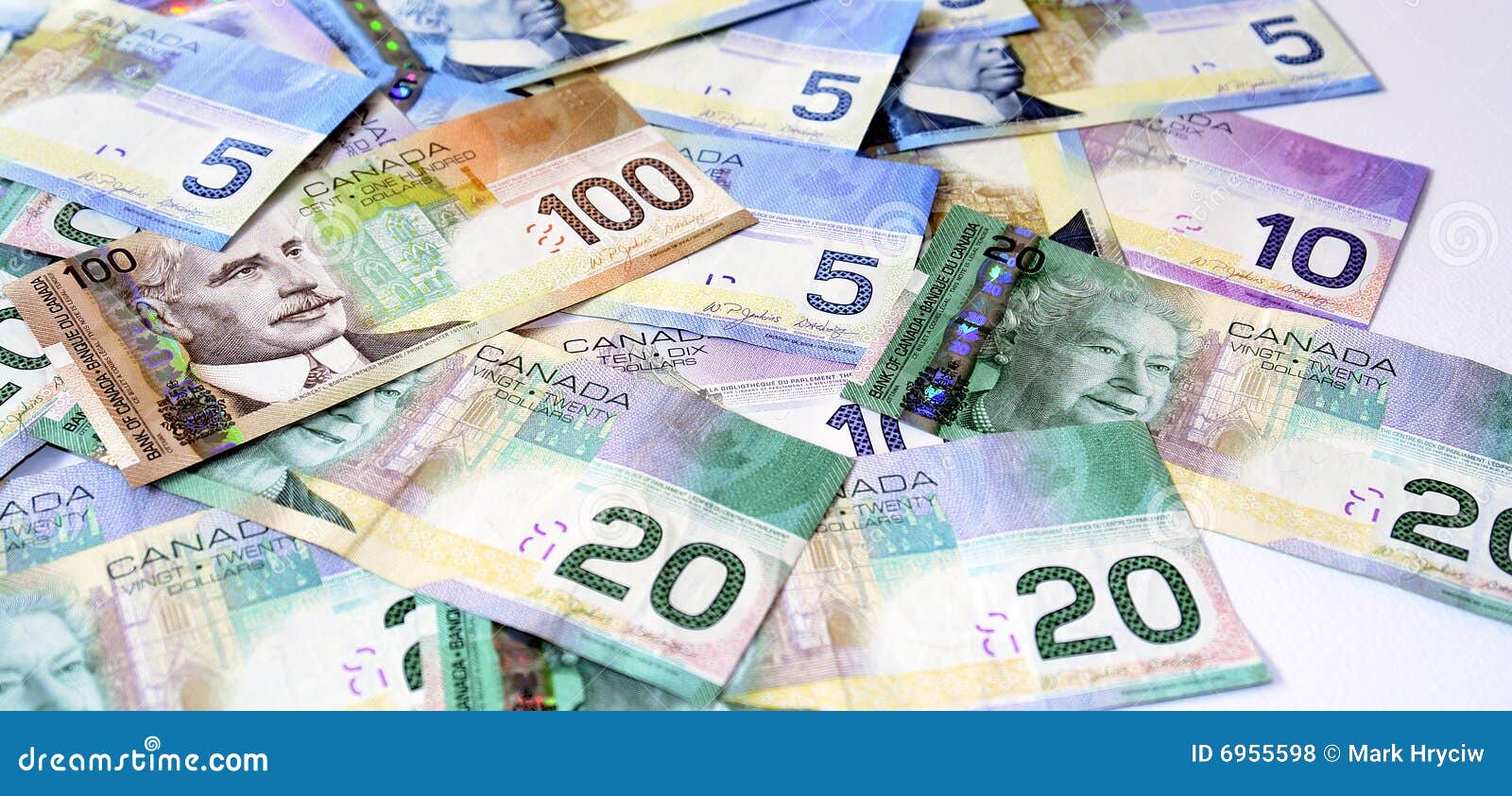 Kanadische Geld Dollar Stockfoto Bild Von Kanadisch Zwanzig