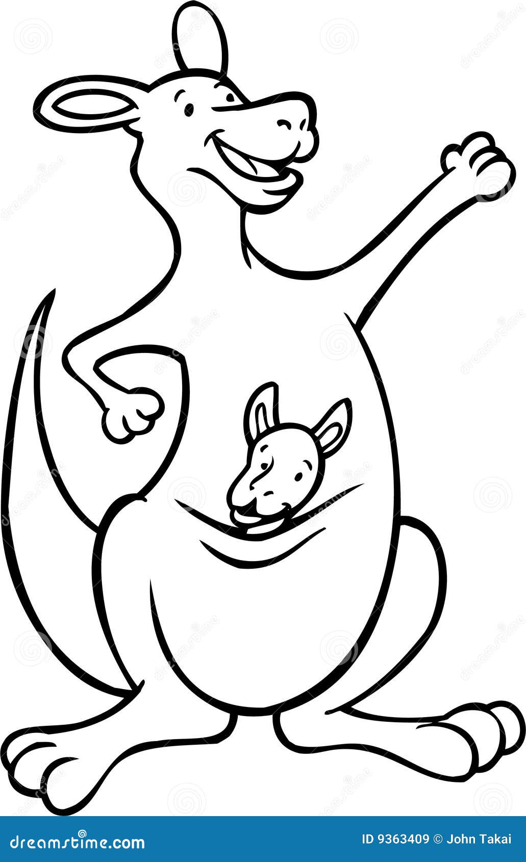 christmas kangaroo clipart free - photo #47