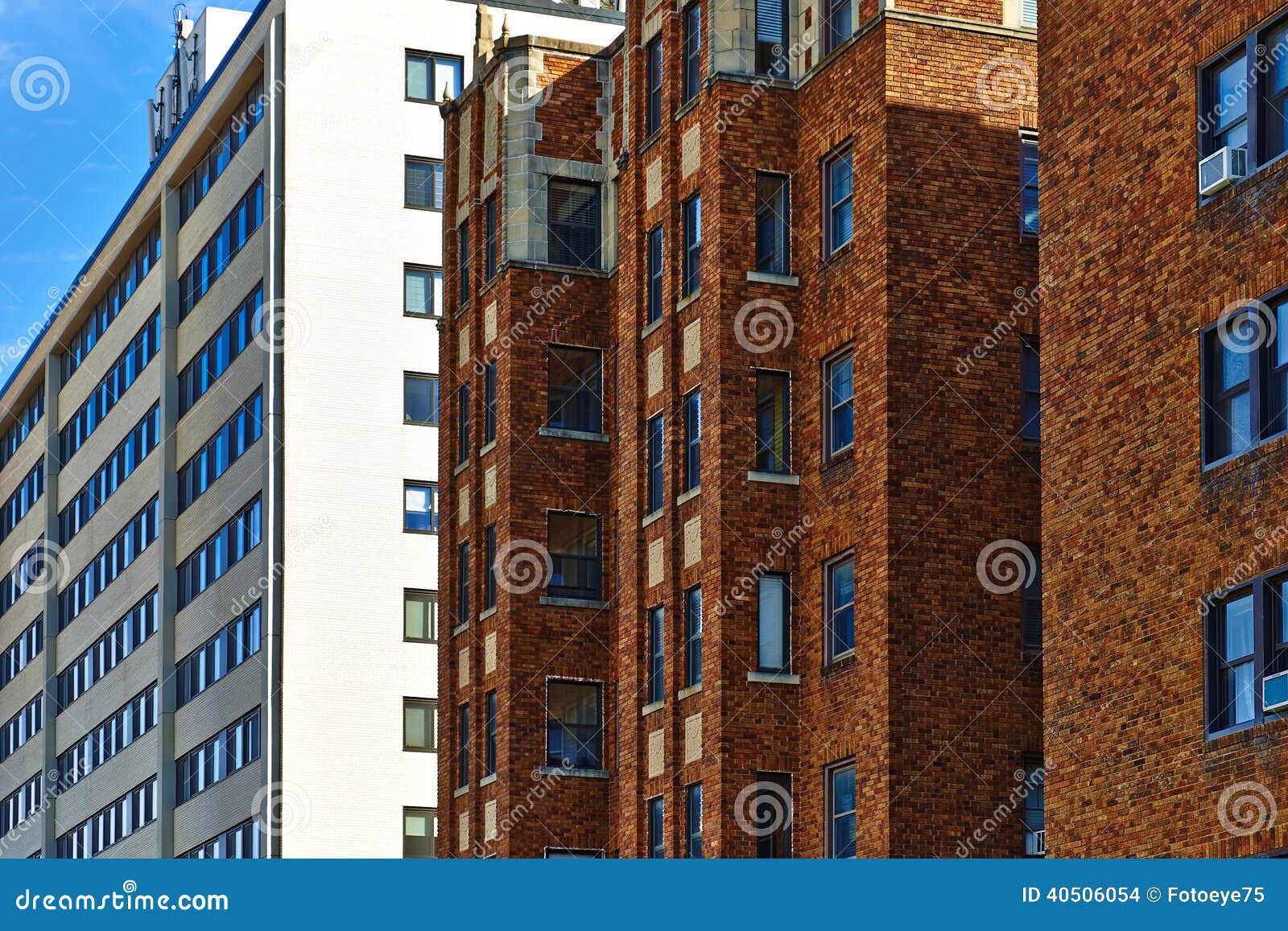 Kansas City Downtown Buildings Stock Photo Image of apartment, modern