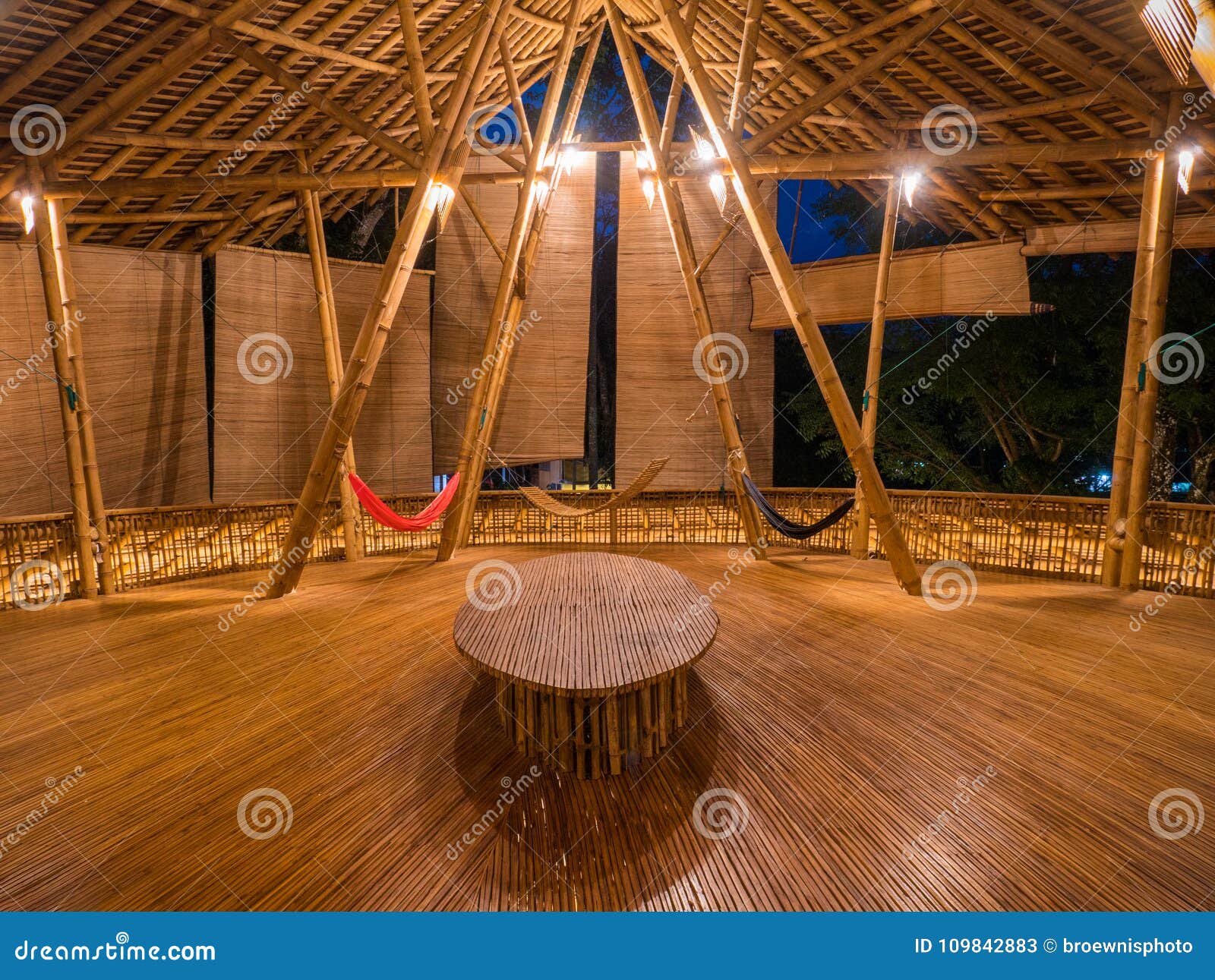 kapal bambu restaurant in ecolodge bukit lawang, indonesia