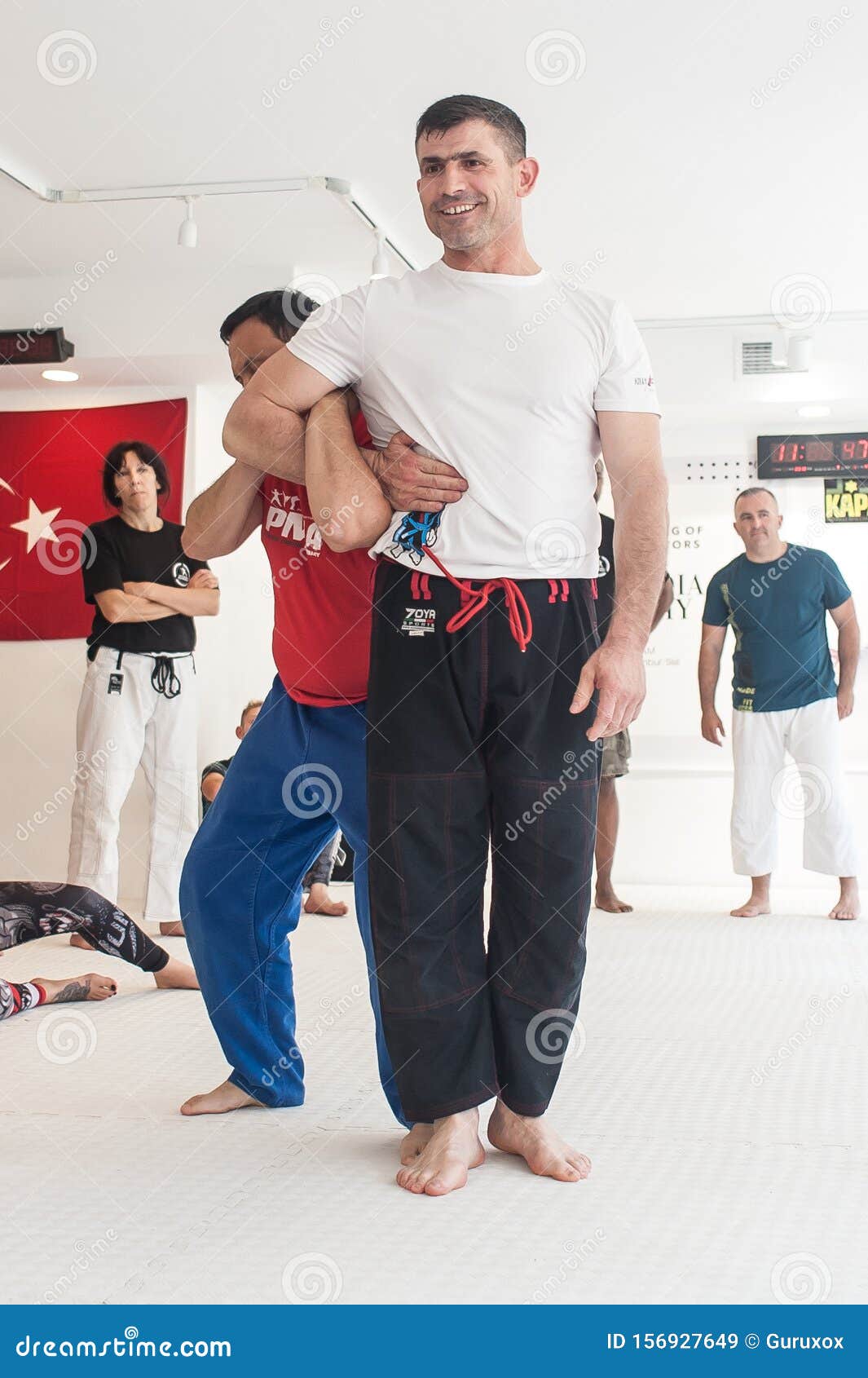 Kapap Instructor Fabian Garcia Demonstrates Filipino Escrima Stick