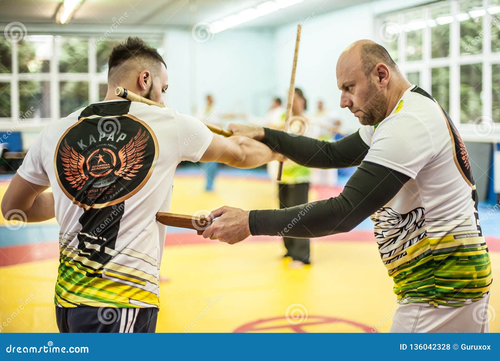 Kapap Instructor Fabian Garcia Demonstrates Filipino Escrima Stick